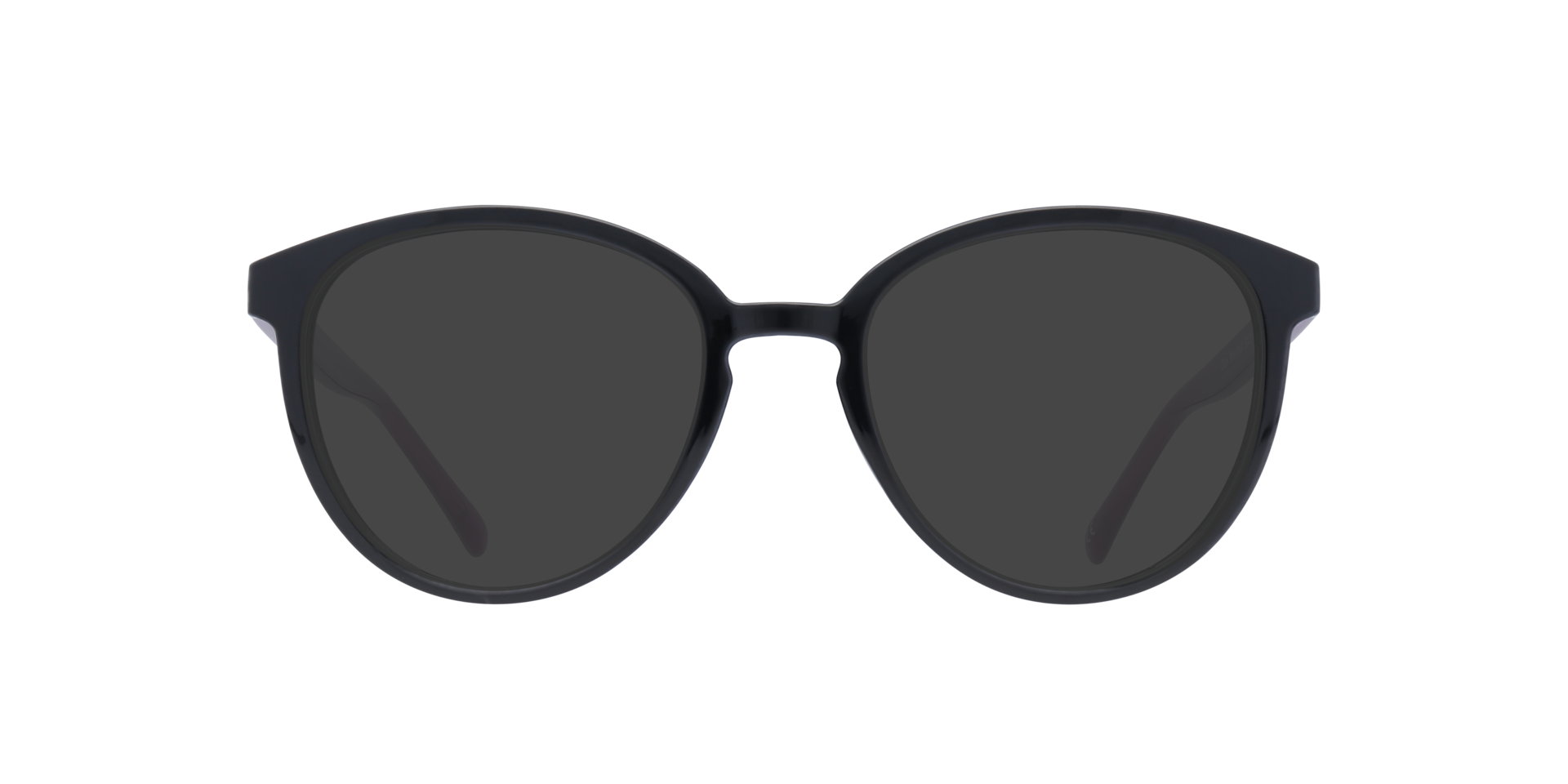 Claire Shiny Black PlasticEyeglass Frames for Glasses Direct, with Tinted Lenses
