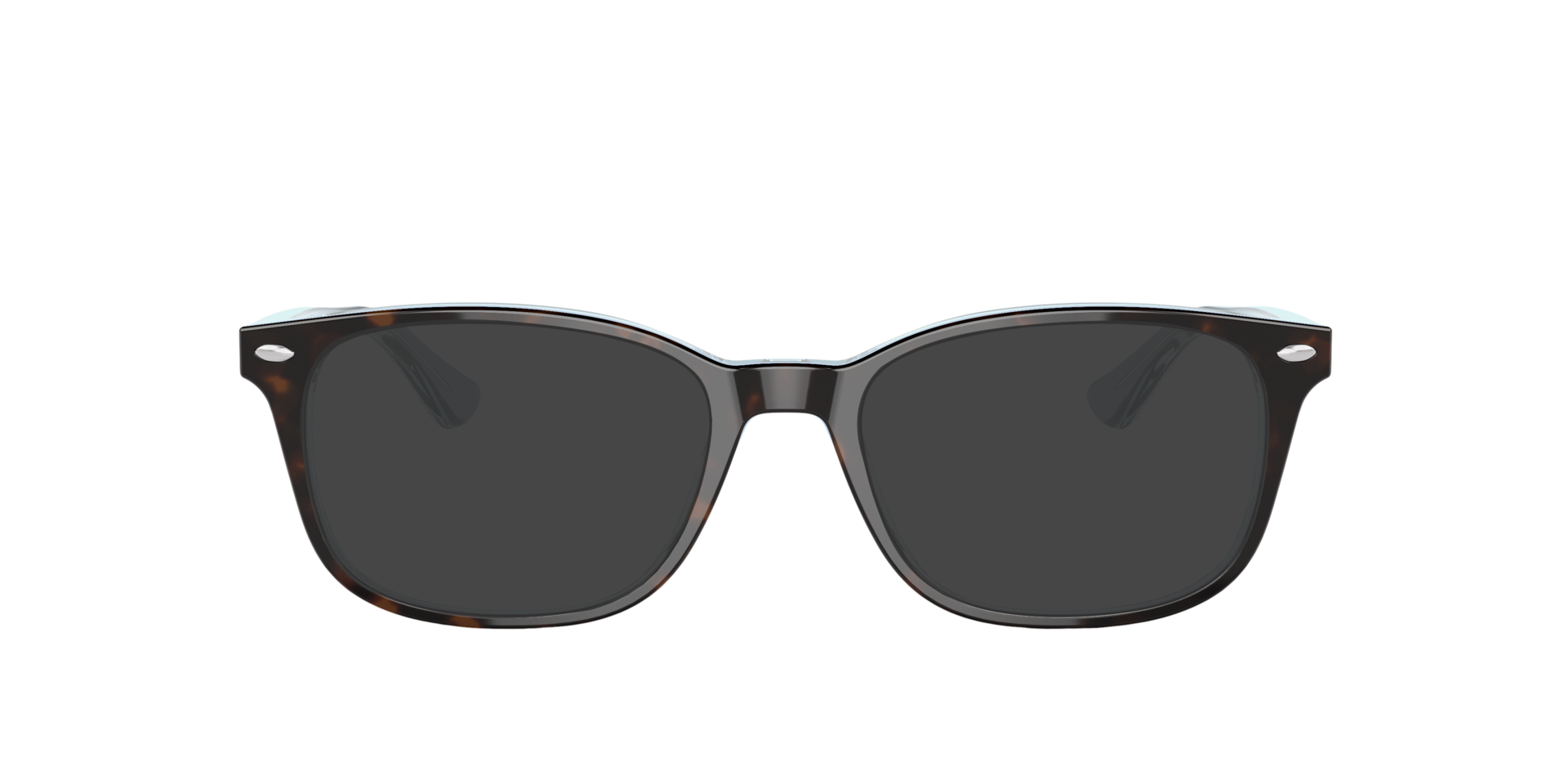 RB5375 Havana On Light Blue AcetateEyeglass Frames for Glasses Direct, with Tinted Lenses