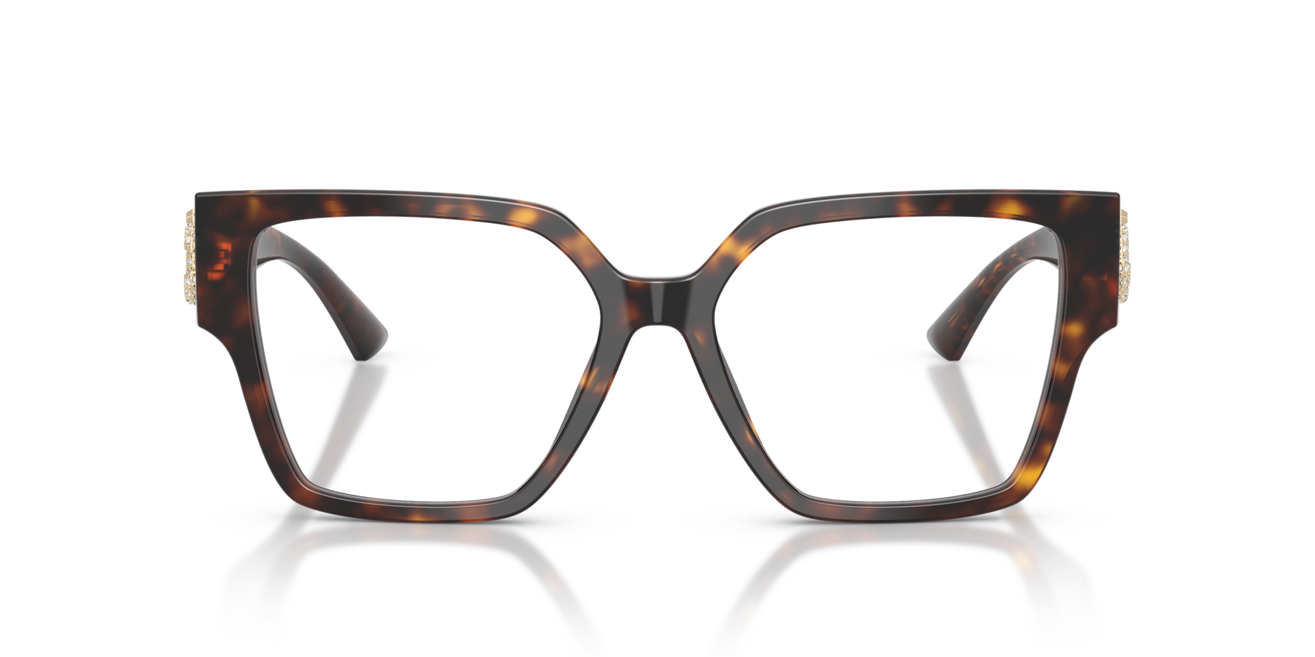 JC3032B Havana AcetateEyeglass Frames for Glasses Direct, Front View