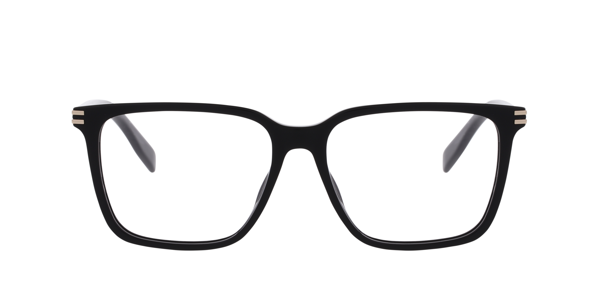 Marc 915 Black AcetateEyeglass Frames for Glasses Direct, Front View