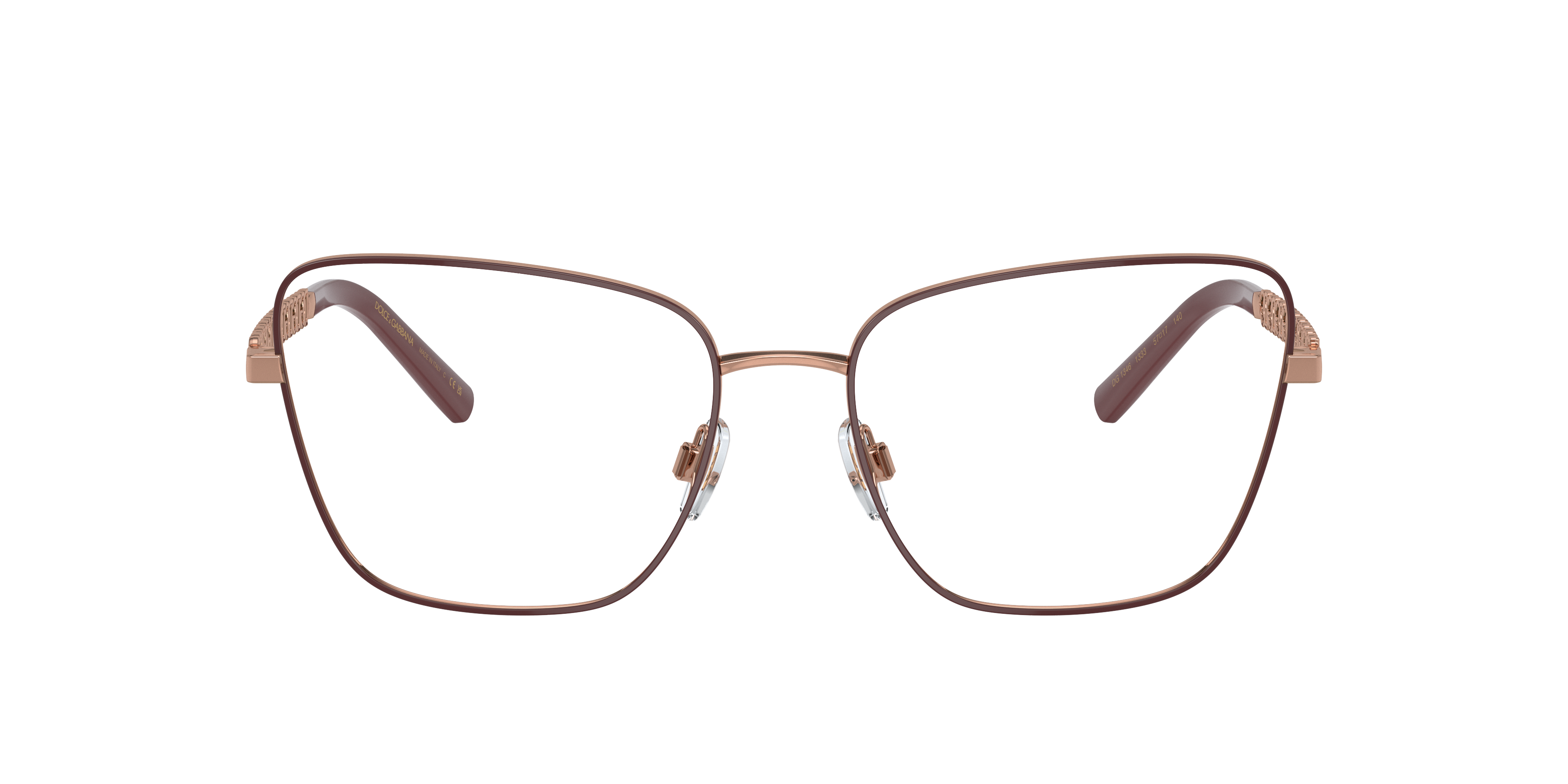 Pink Gold/Matte Bordeaux DG1346 -  Metal