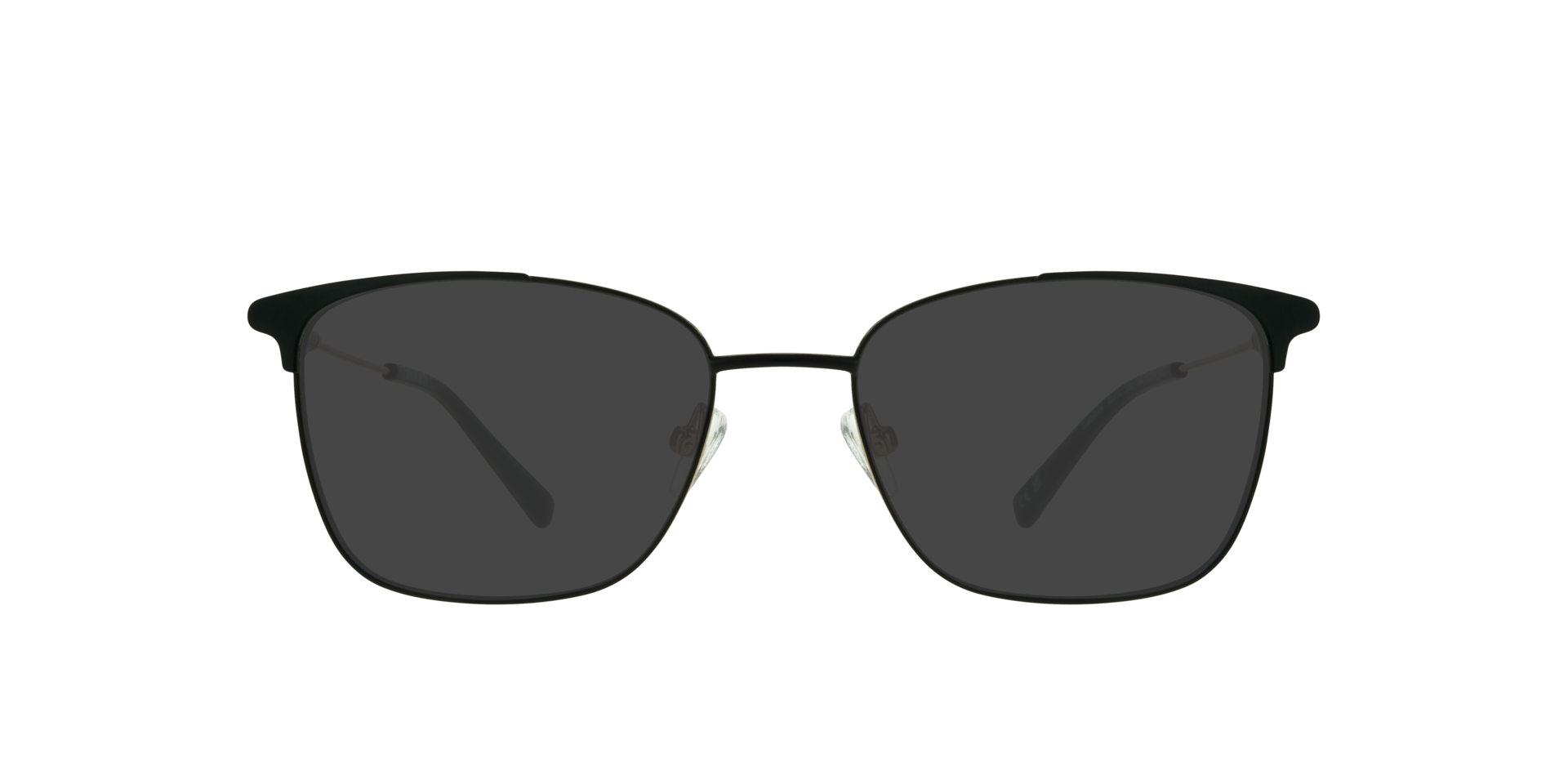 Kathleen Black & Shiny Gold MetalEyeglass Frames for Glasses Direct, with Tinted Lenses