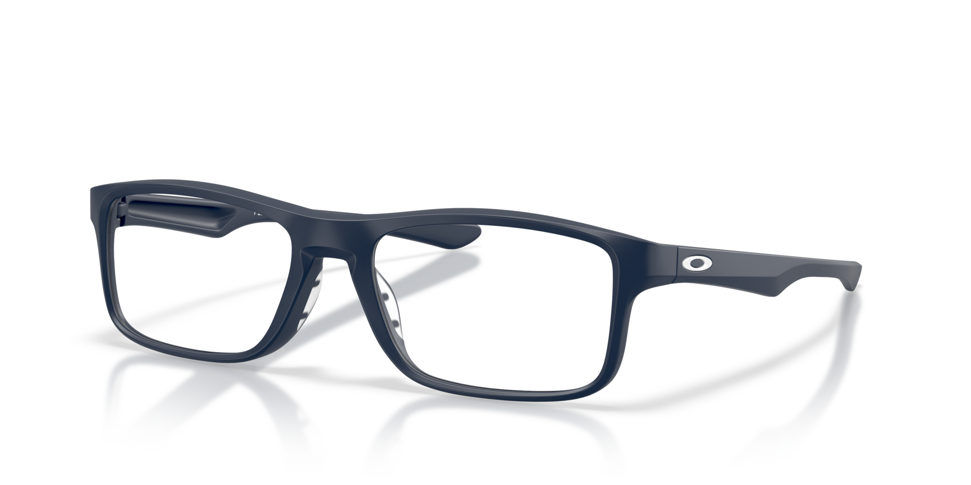 Plank 2.0 Softcoat Universal Blue PlasticEyeglass Frames for Glasses Direct, Angle View