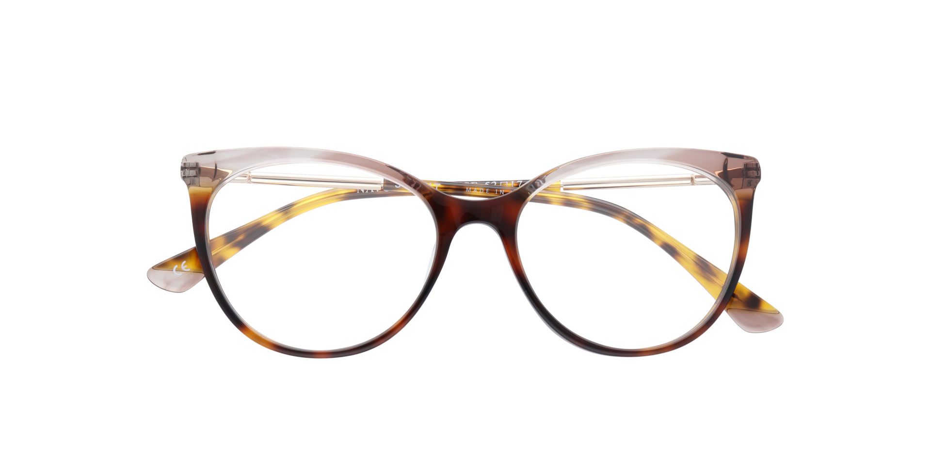 Navona Tortoise AcetateSunglass Frames for Glasses Direct, Closed View