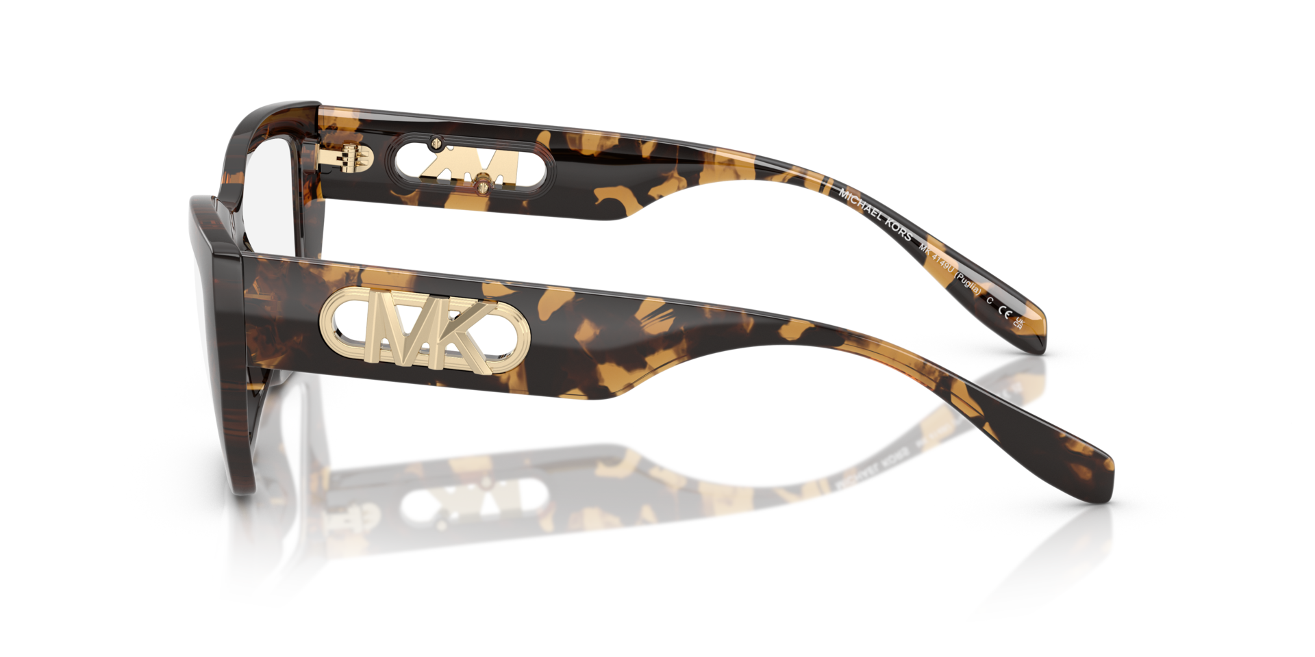 MK4149U Dark Tortoise PlasticEyeglass Frames for Glasses Direct, Side View