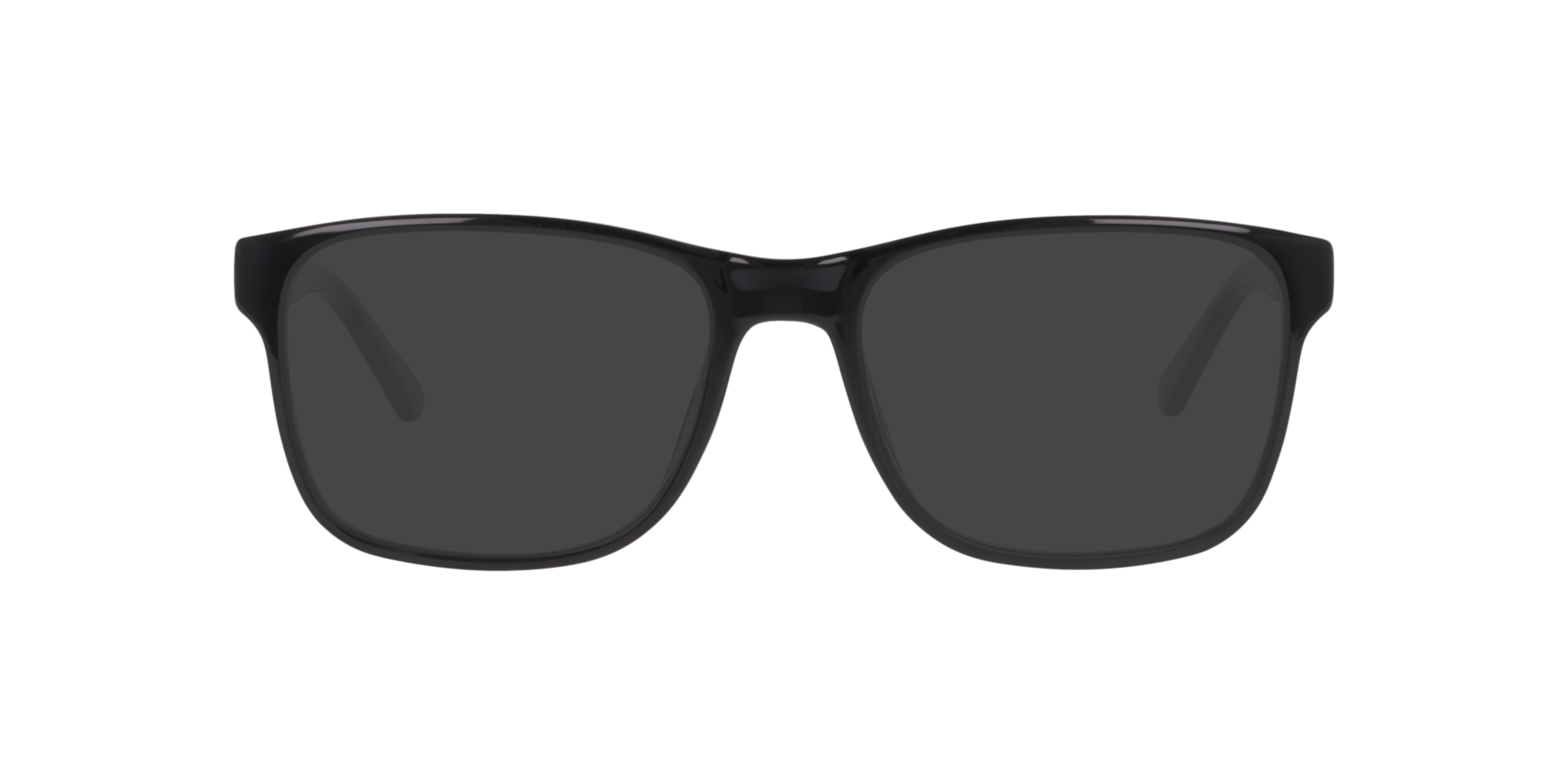 Noah Black PlasticEyeglass Frames for Glasses Direct, with Tinted Lenses
