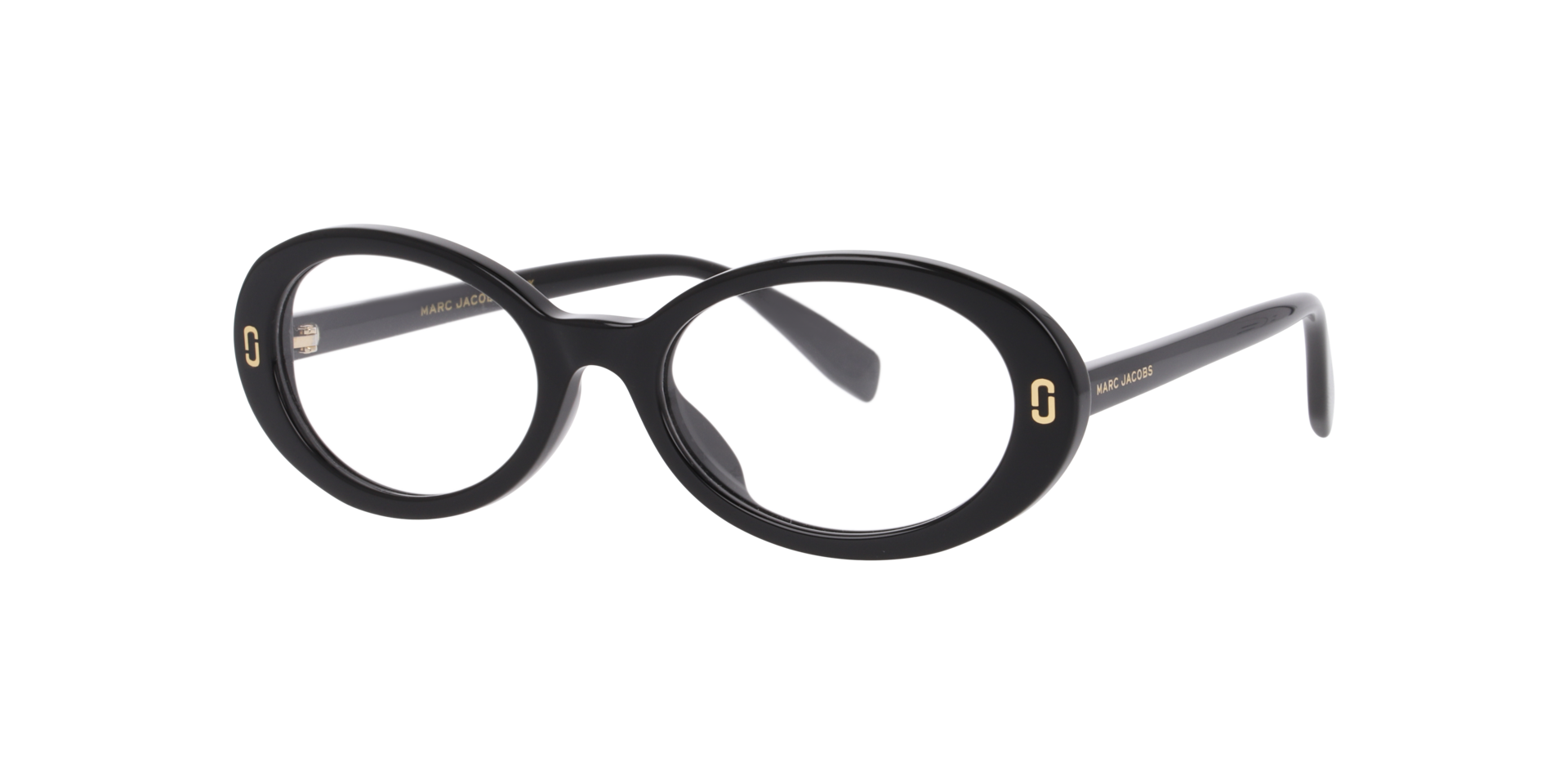 MJ 1132/G Black AcetateEyeglass Frames for Glasses Direct, Angle View