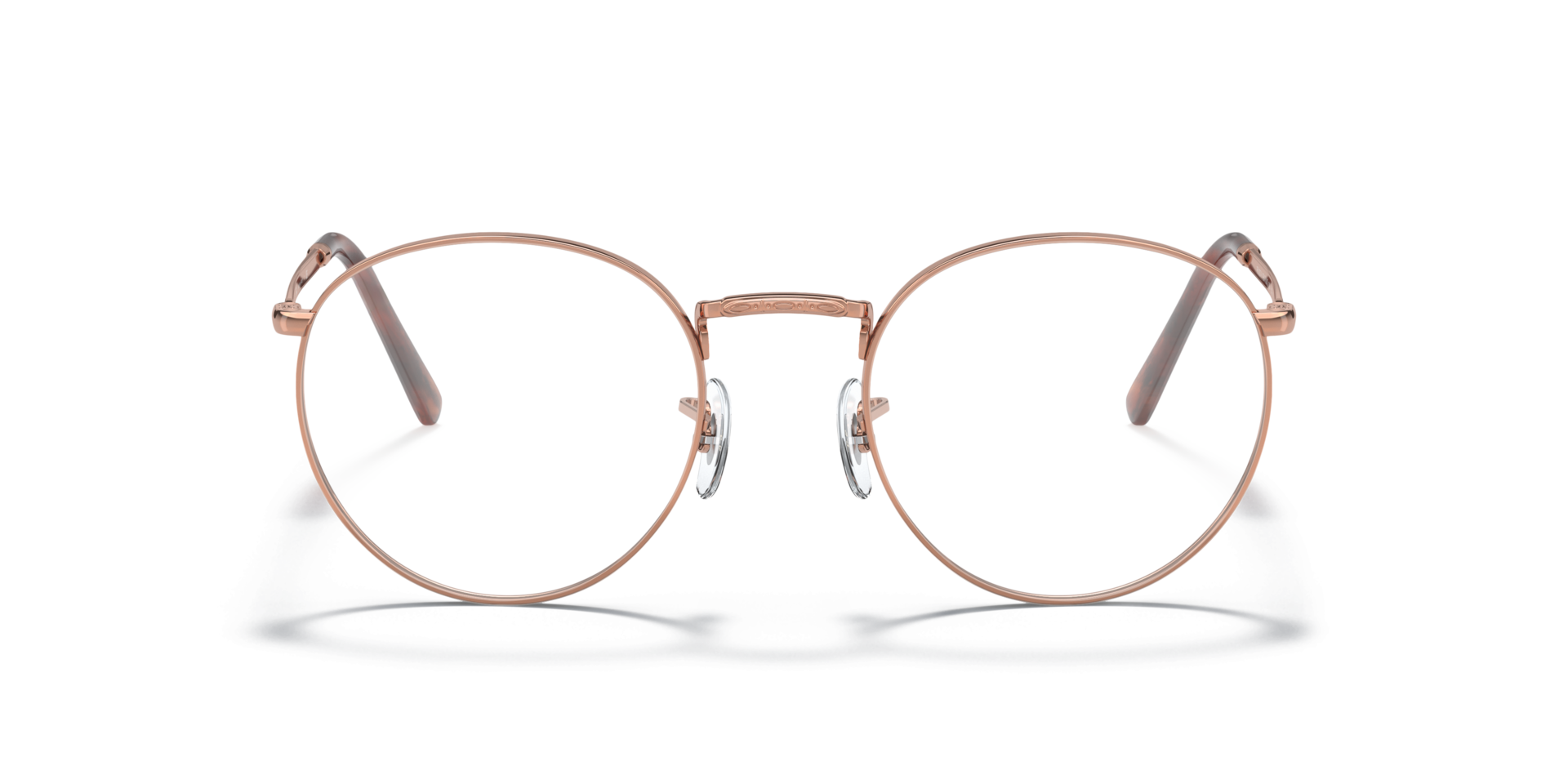 RB3637V Rose Gold MetalEyeglass Frames for Glasses Direct, Front View