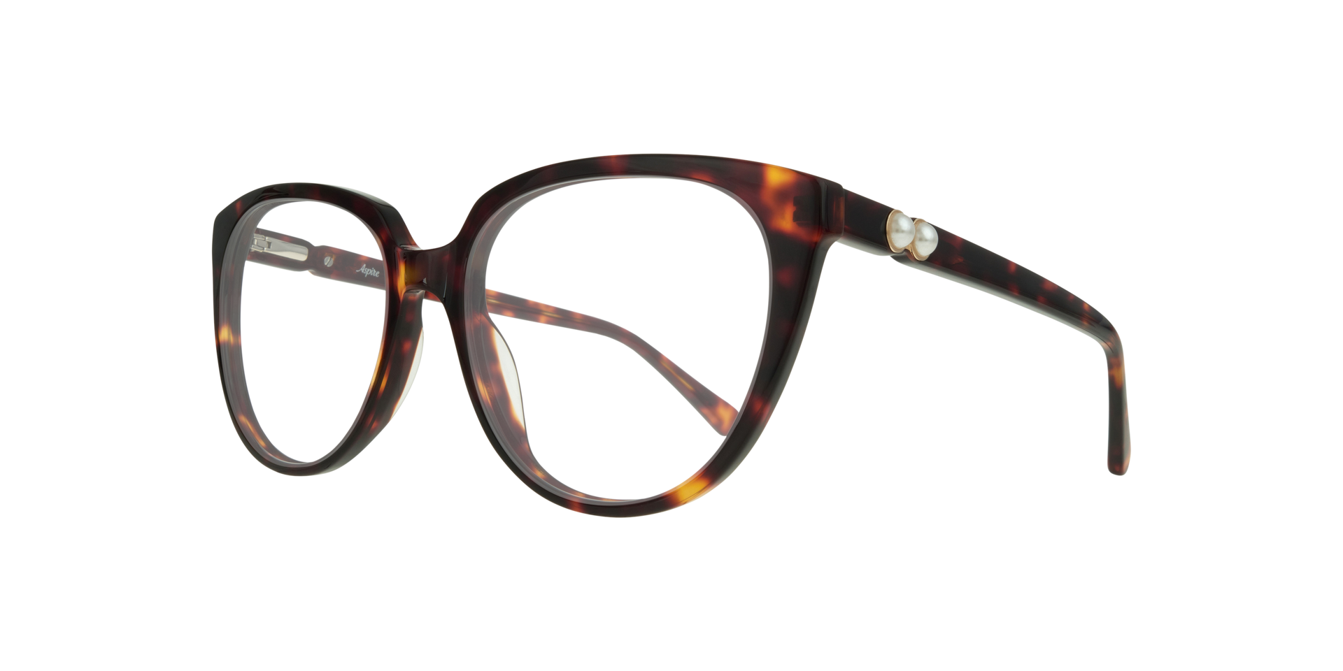 Kyro Havana AcetateEyeglass Frames for Glasses Direct, Angle View