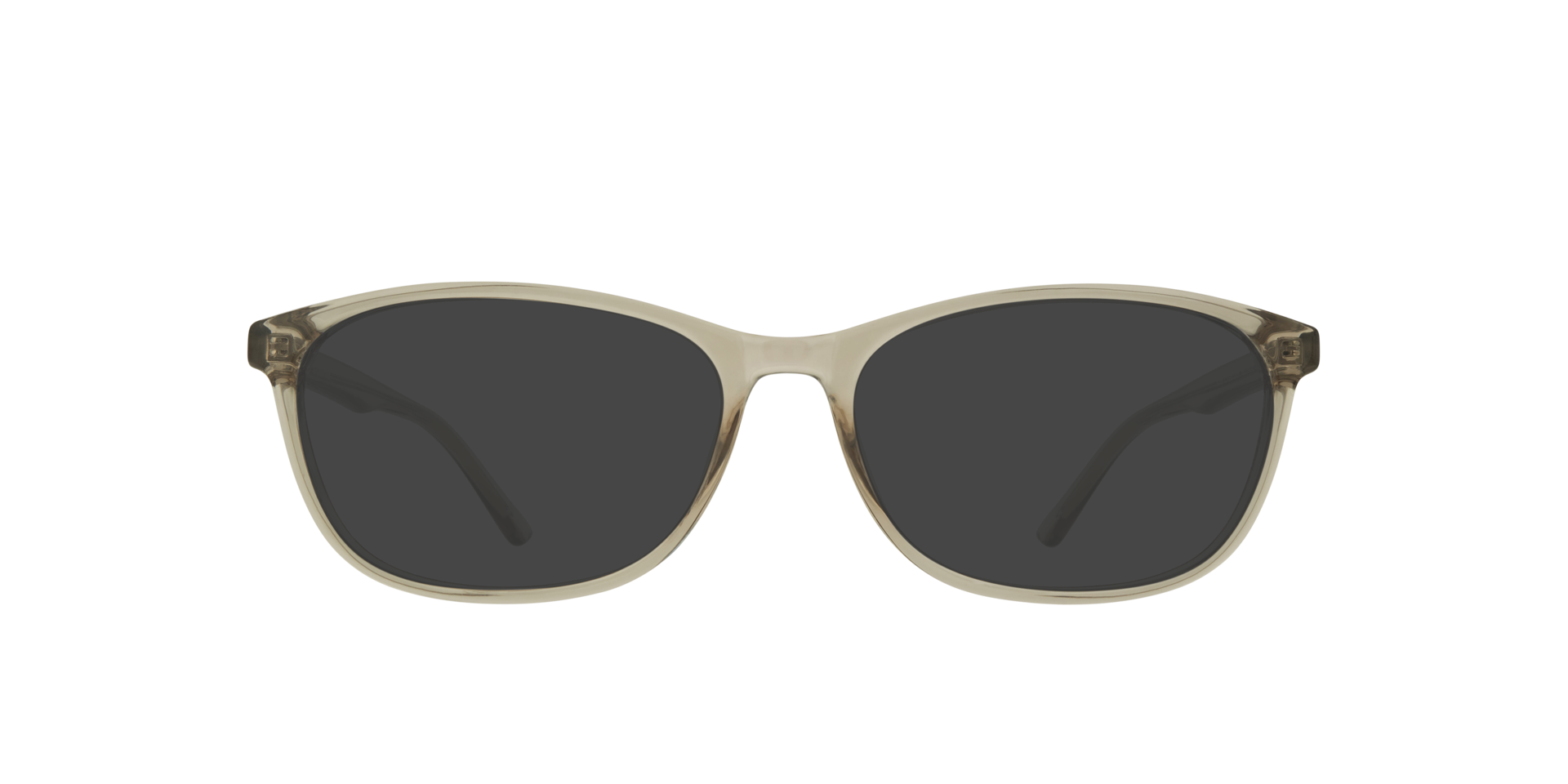 Kelby Crystal Grey PlasticEyeglass Frames for Glasses Direct, with Tinted Lenses