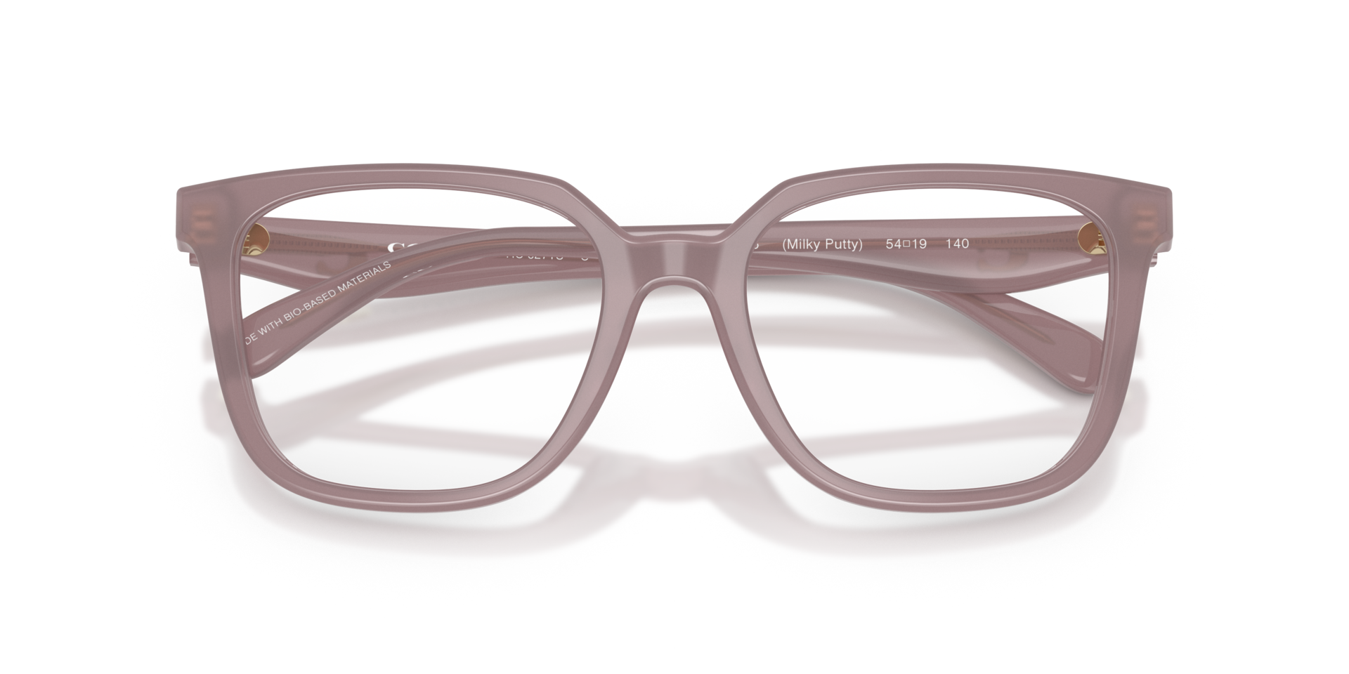 HC6271U Milky Putty AcetateEyeglass Frames for Glasses Direct, Closed View