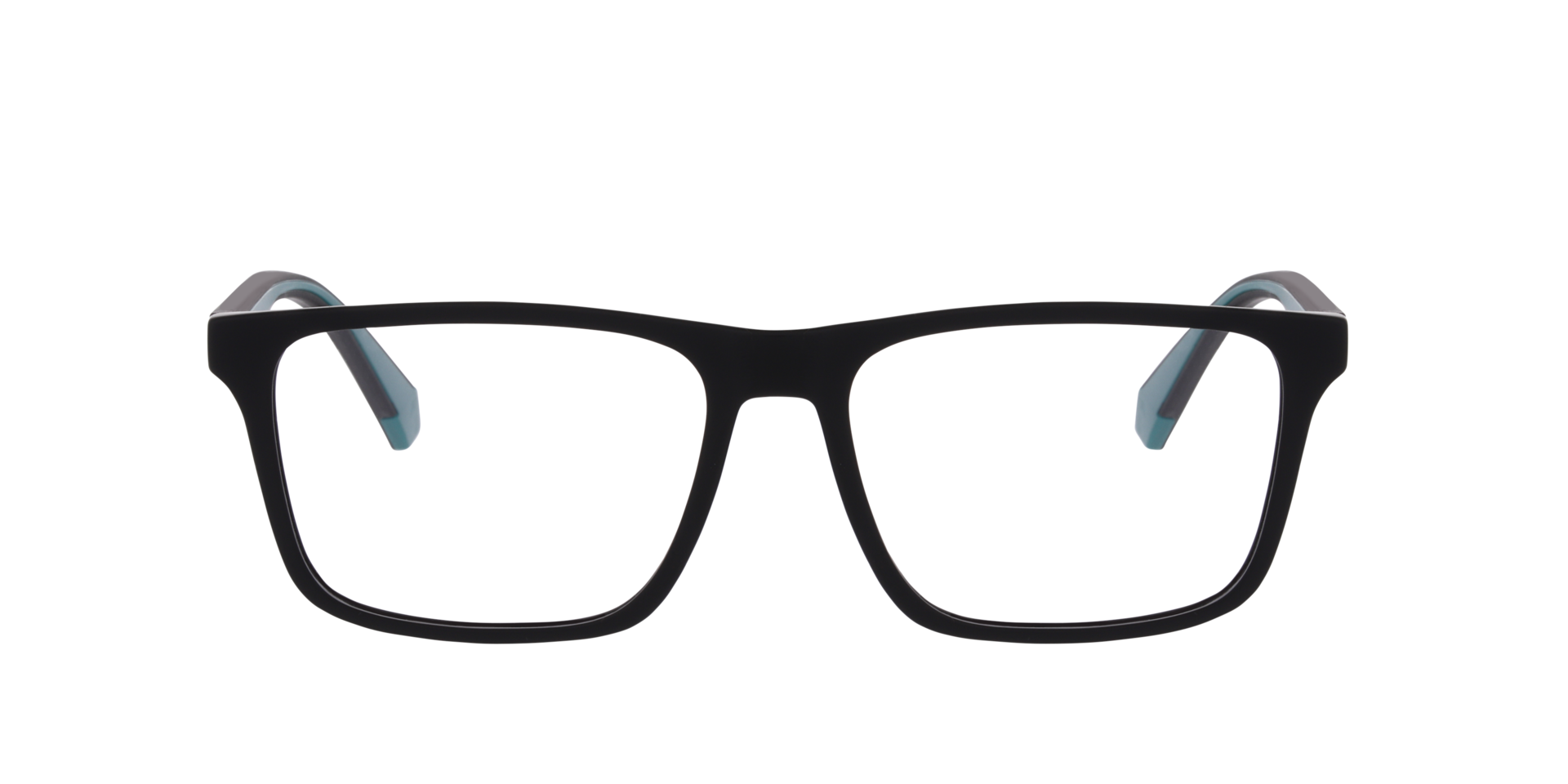 PLD D618 Black PlasticEyeglass Frames for Glasses Direct, Front View
