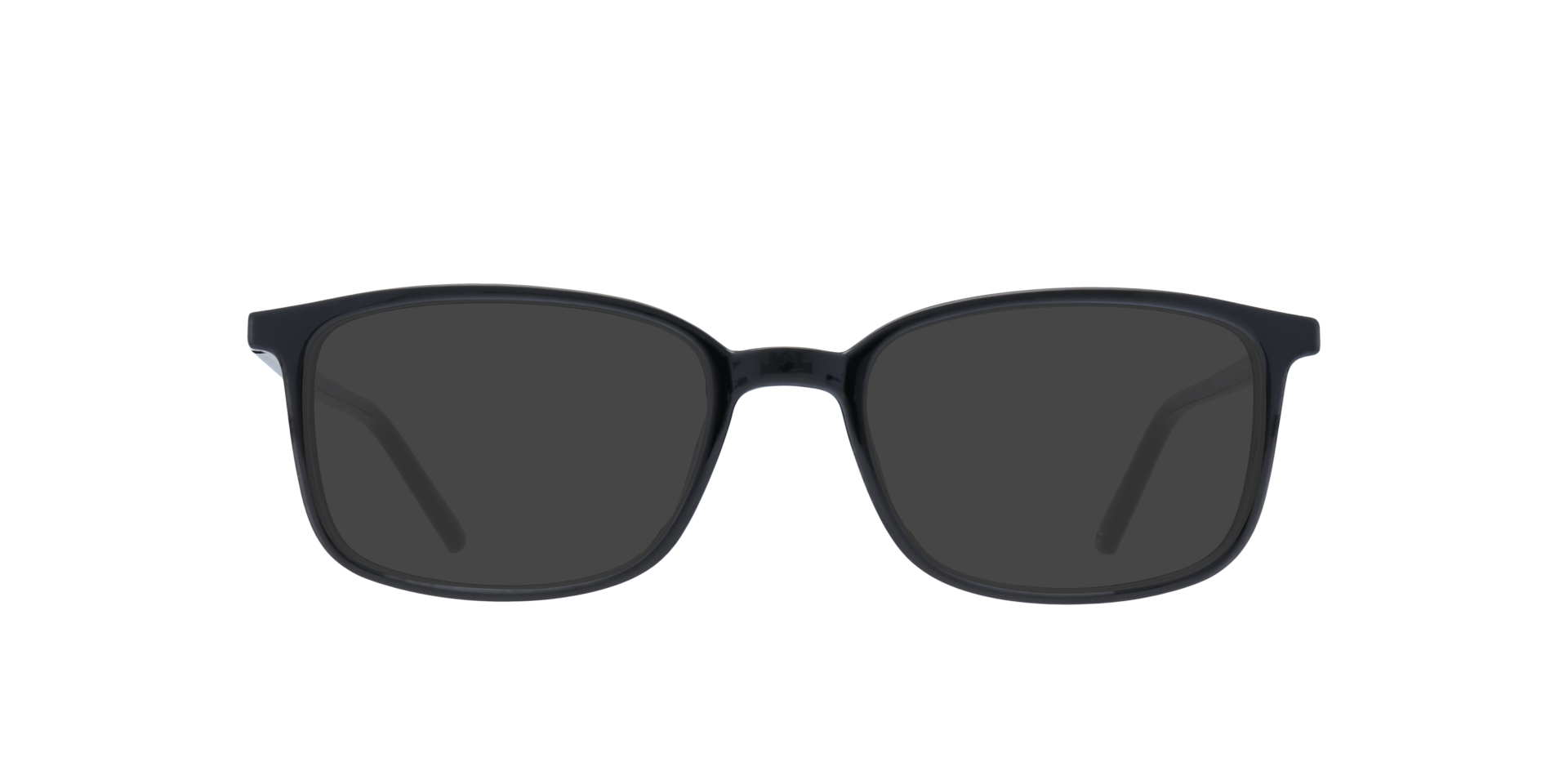 Ashlyn Shiny Black PlasticEyeglass Frames for Glasses Direct, with Tinted Lenses