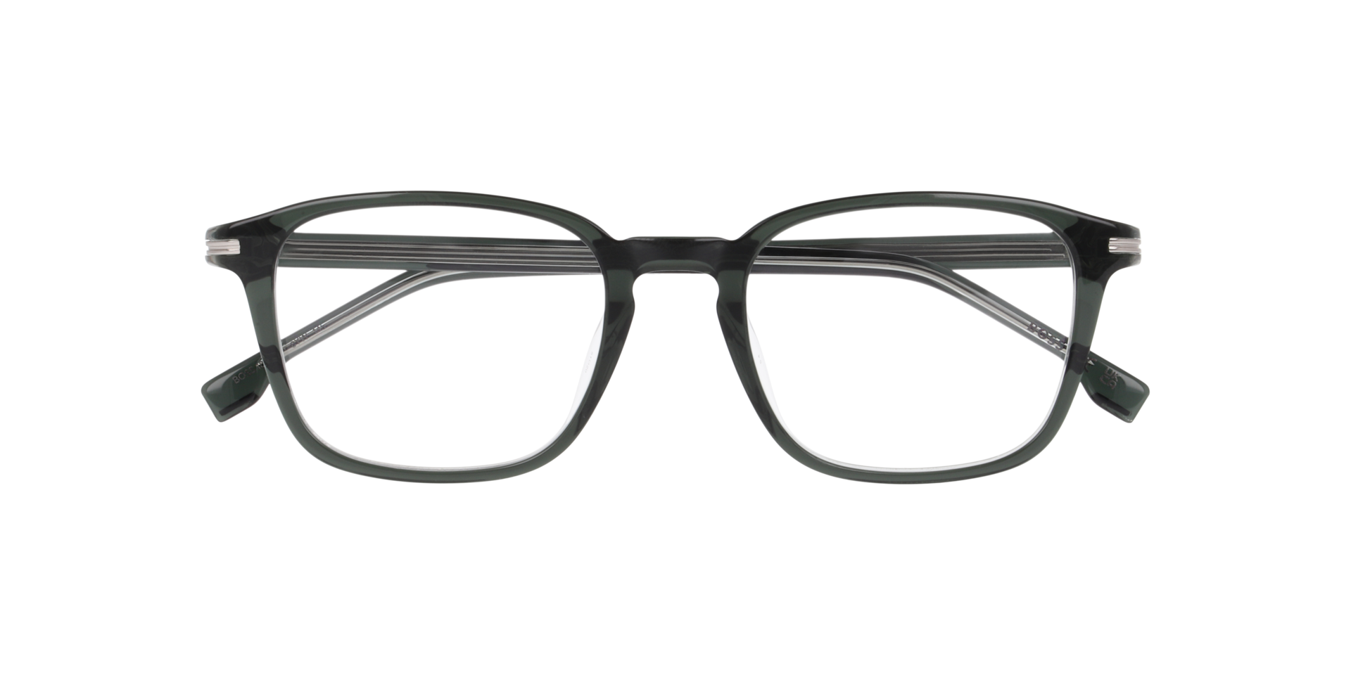 BOSS 1848/G Green AcetateEyeglass Frames for Glasses Direct, Closed View