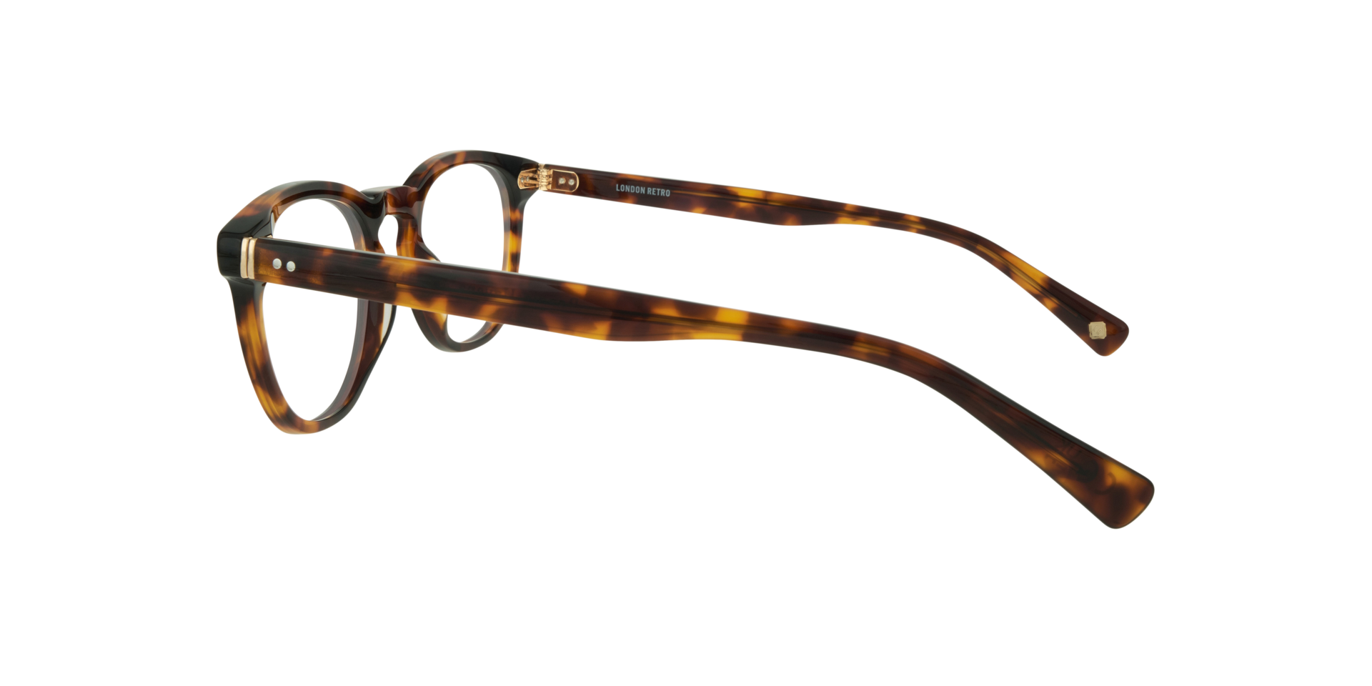 Reggie Havana AcetateEyeglass Frames for Glasses Direct, Side View