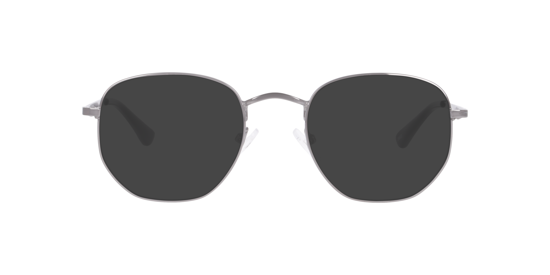 Nova Grey MetalEyeglass Frames for Glasses Direct, with Tinted Lenses