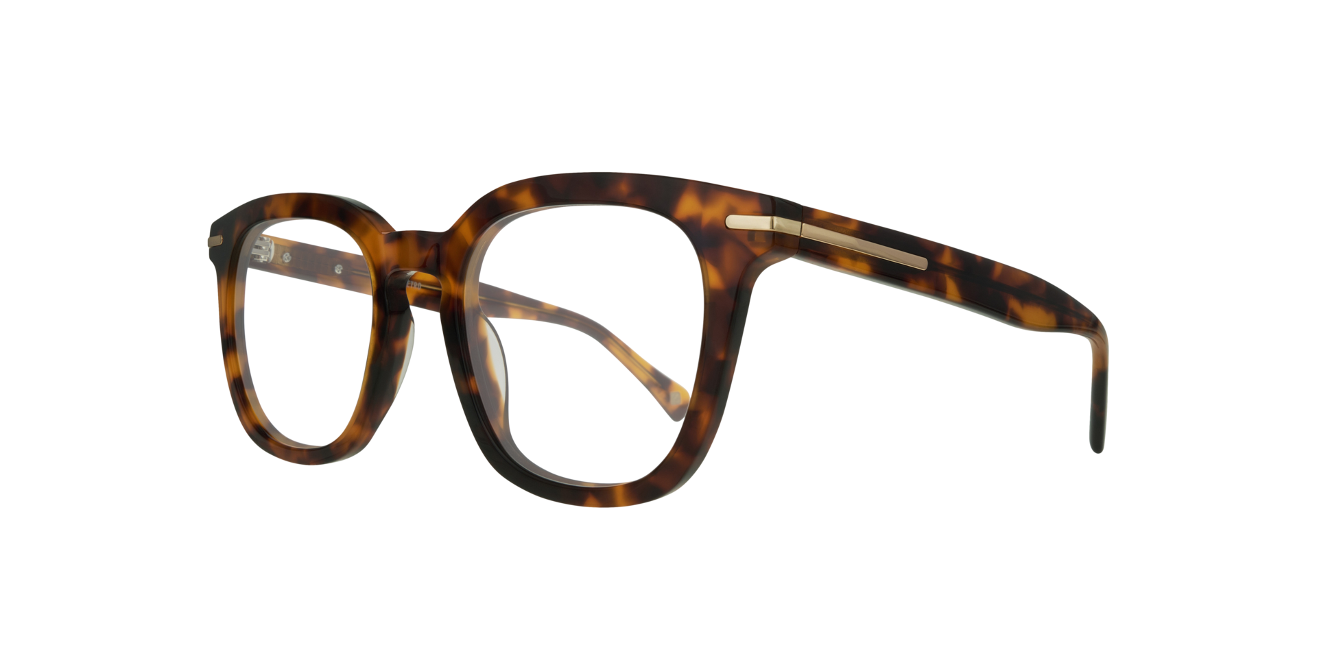 Kew Havana AcetateEyeglass Frames for Glasses Direct, Angle View
