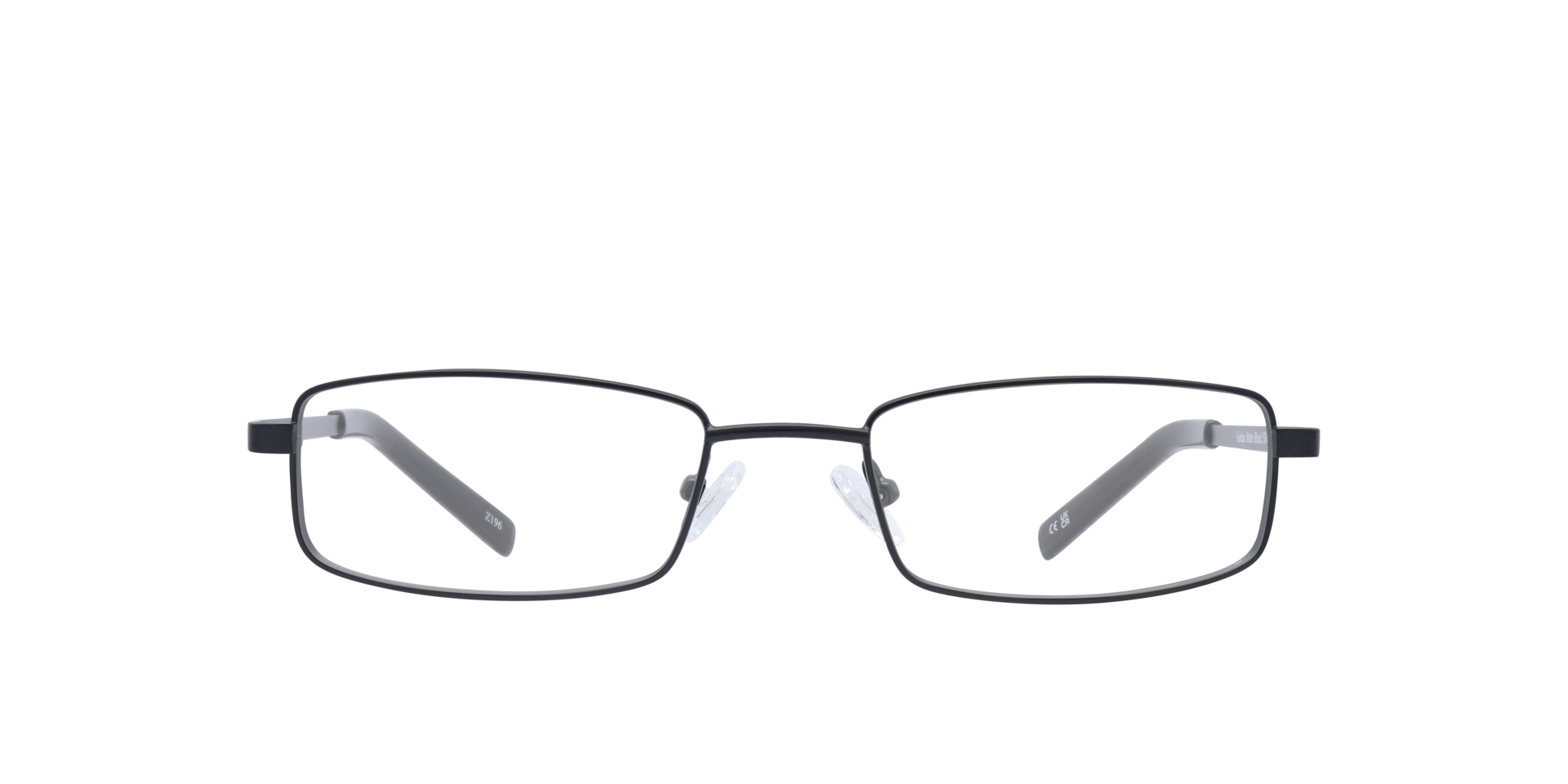 Gordan Matte Black MetalEyeglass Frames for Glasses Direct, Front View