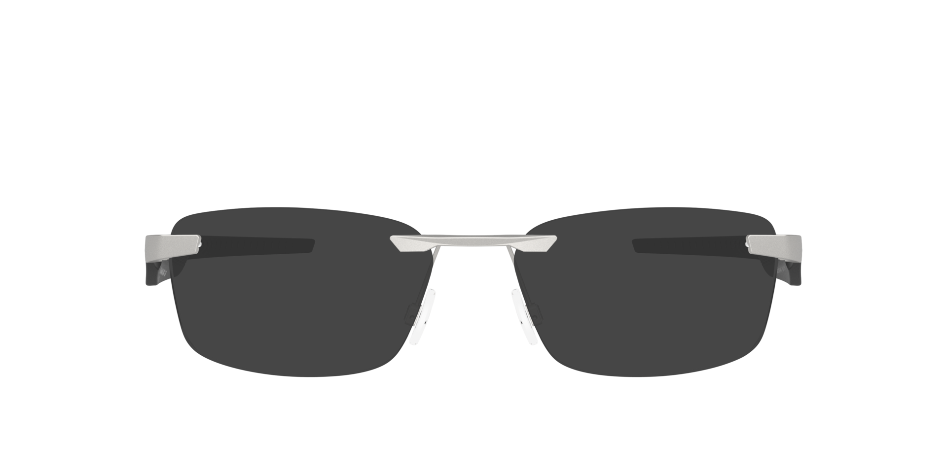 Steakhouse 1.0 Satin Chrome MetalEyeglass Frames for Glasses Direct, with Tinted Lenses