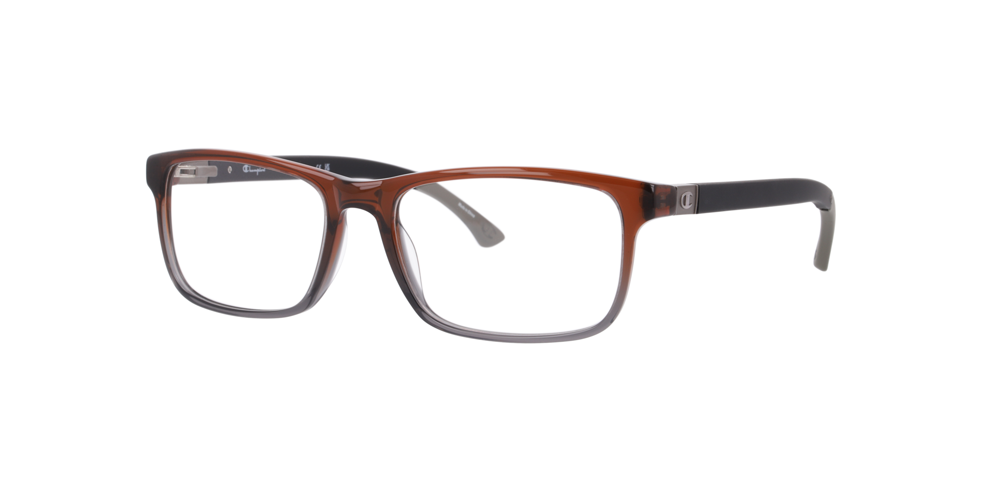 Cuscorex Brown AcetateEyeglass Frames for Glasses Direct, Angle View