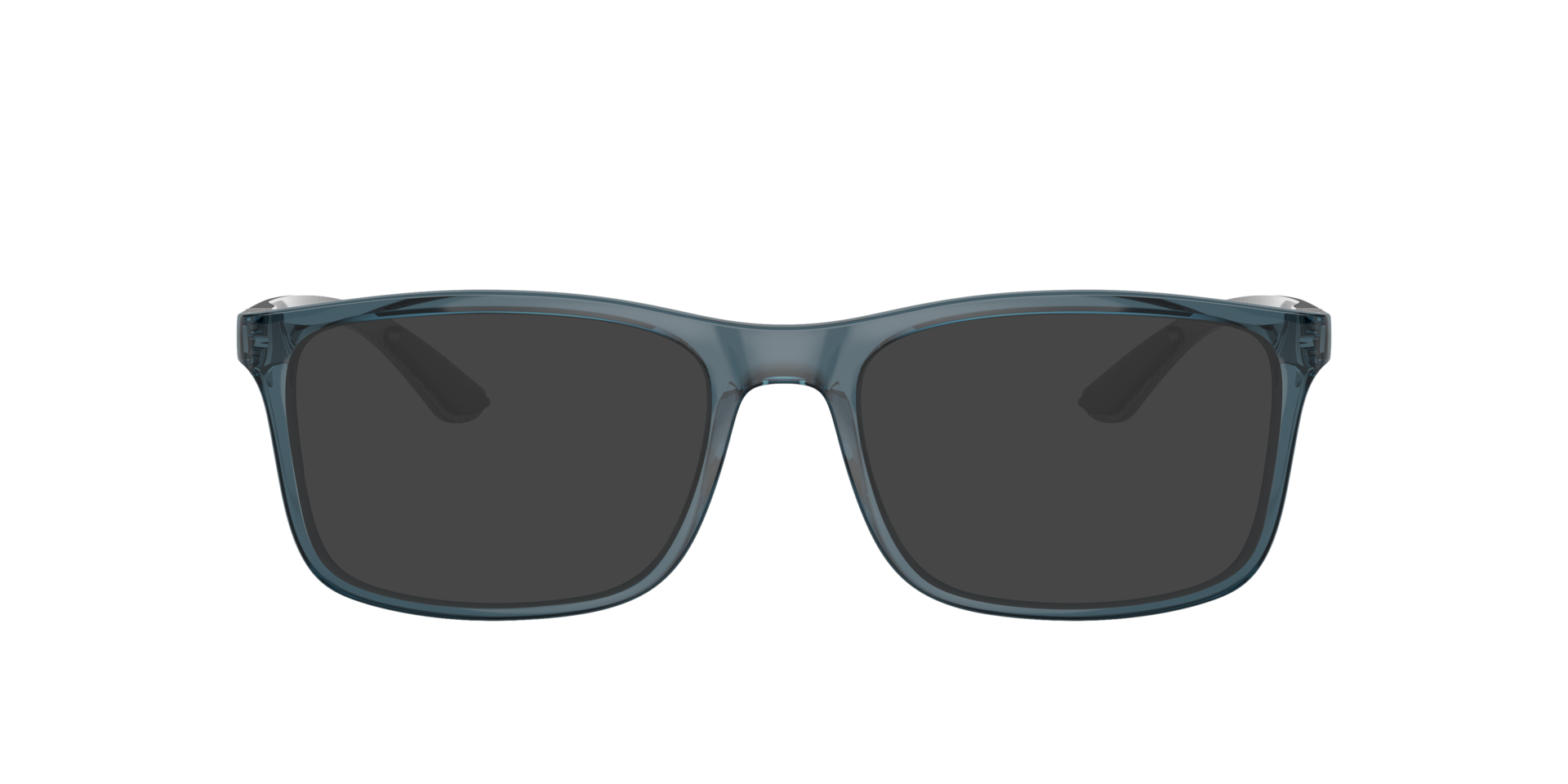 RB8908 Transparent Blue PlasticEyeglass Frames for Glasses Direct, with Tinted Lenses
