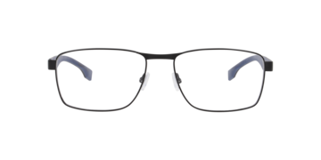 Black Matte BOSS 1830 -  Metal Glasses