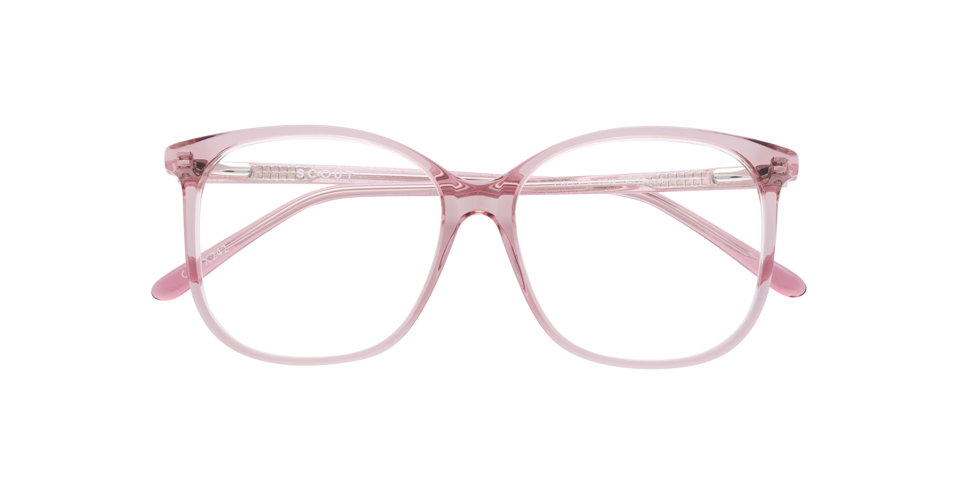 Chelsea Pink AcetateEyeglass Frames for Glasses Direct, Closed View
