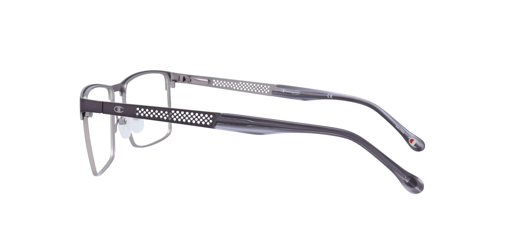 CU1022 Gunmetal AcetateEyeglass Frames for Glasses Direct, Side View