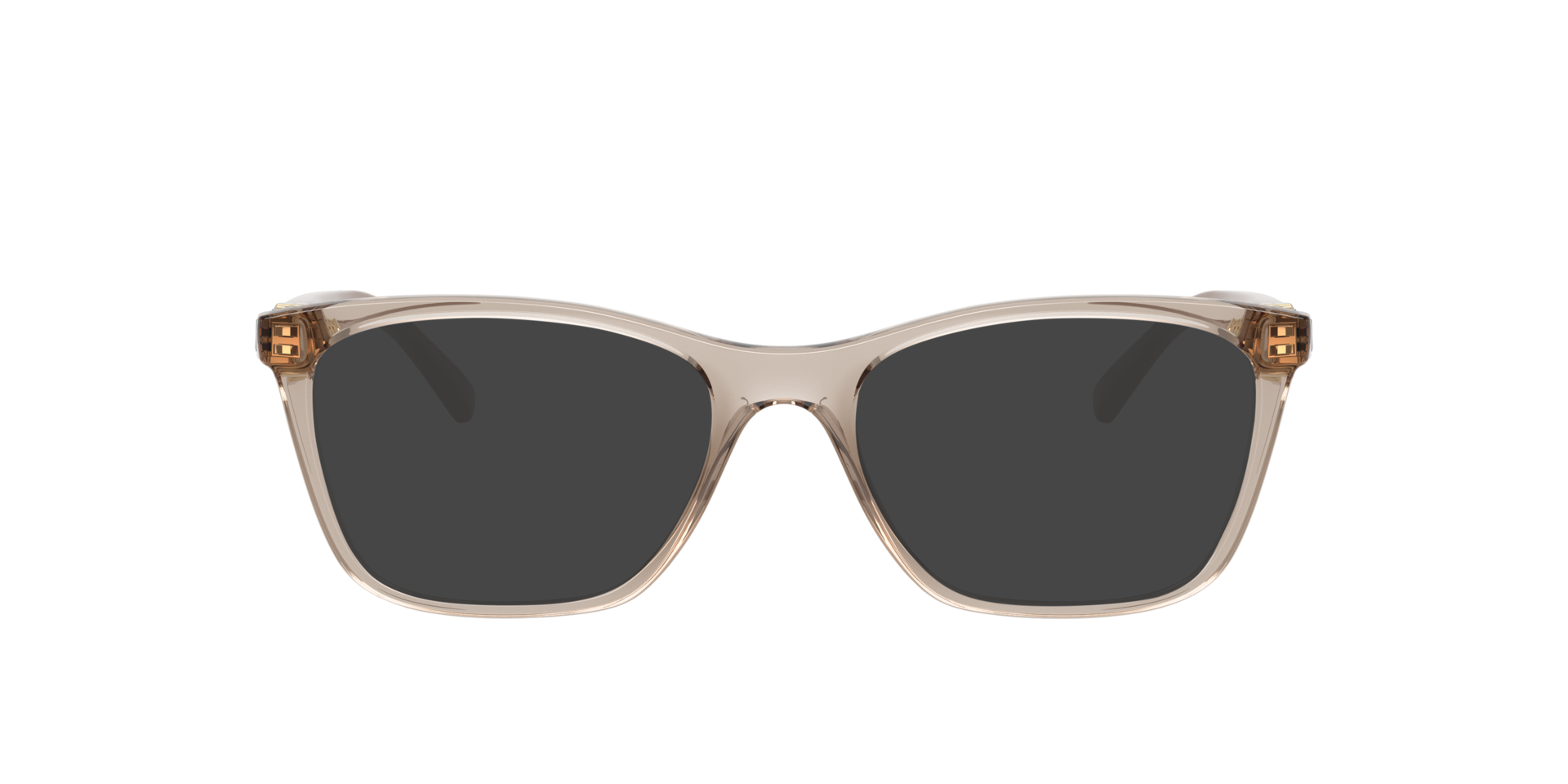 VO5632B Transparent Caramel PlasticEyeglass Frames for Glasses Direct, with Tinted Lenses