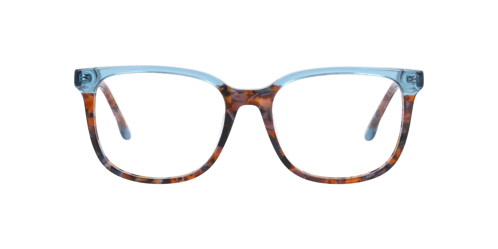 Culift Brown AcetateEyeglass Frames for Glasses Direct, Front View