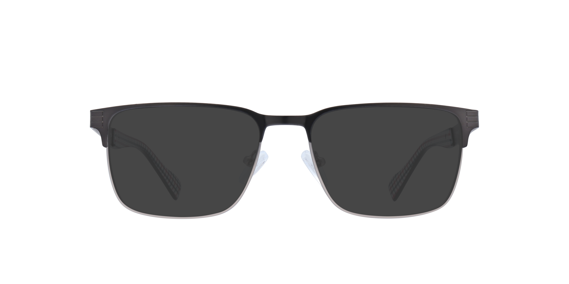 Stanley BN Gunmetal PlasticEyeglass Frames for Glasses Direct, with Tinted Lenses