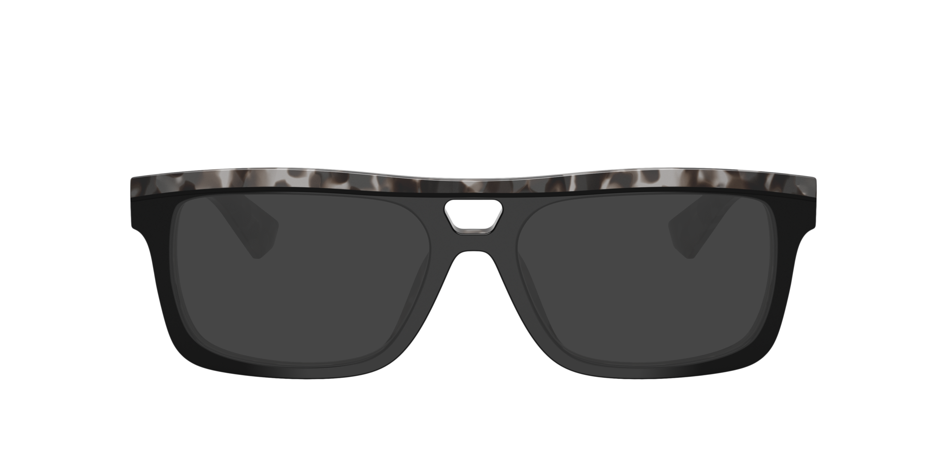 DG3431 Black On Grey Havana AcetateEyeglass Frames for Glasses Direct, with Tinted Lenses