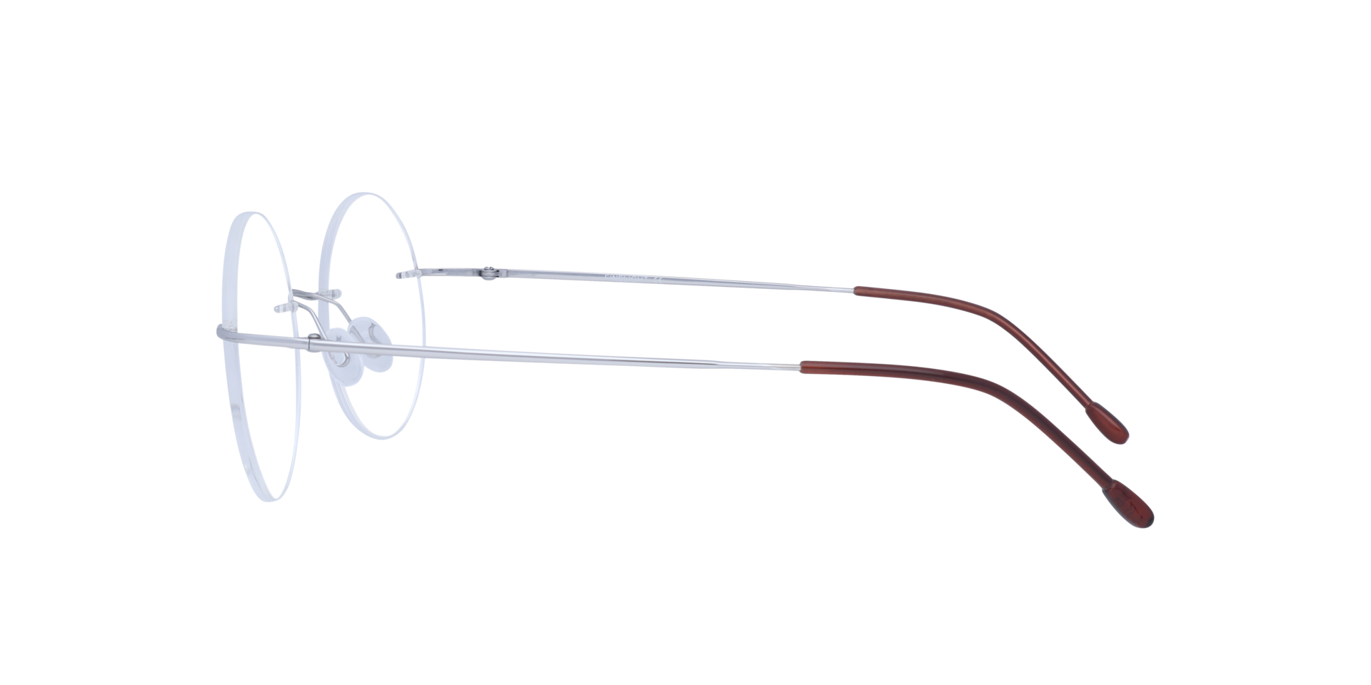 Ira Silver MetalEyeglass Frames for Glasses Direct, Side View