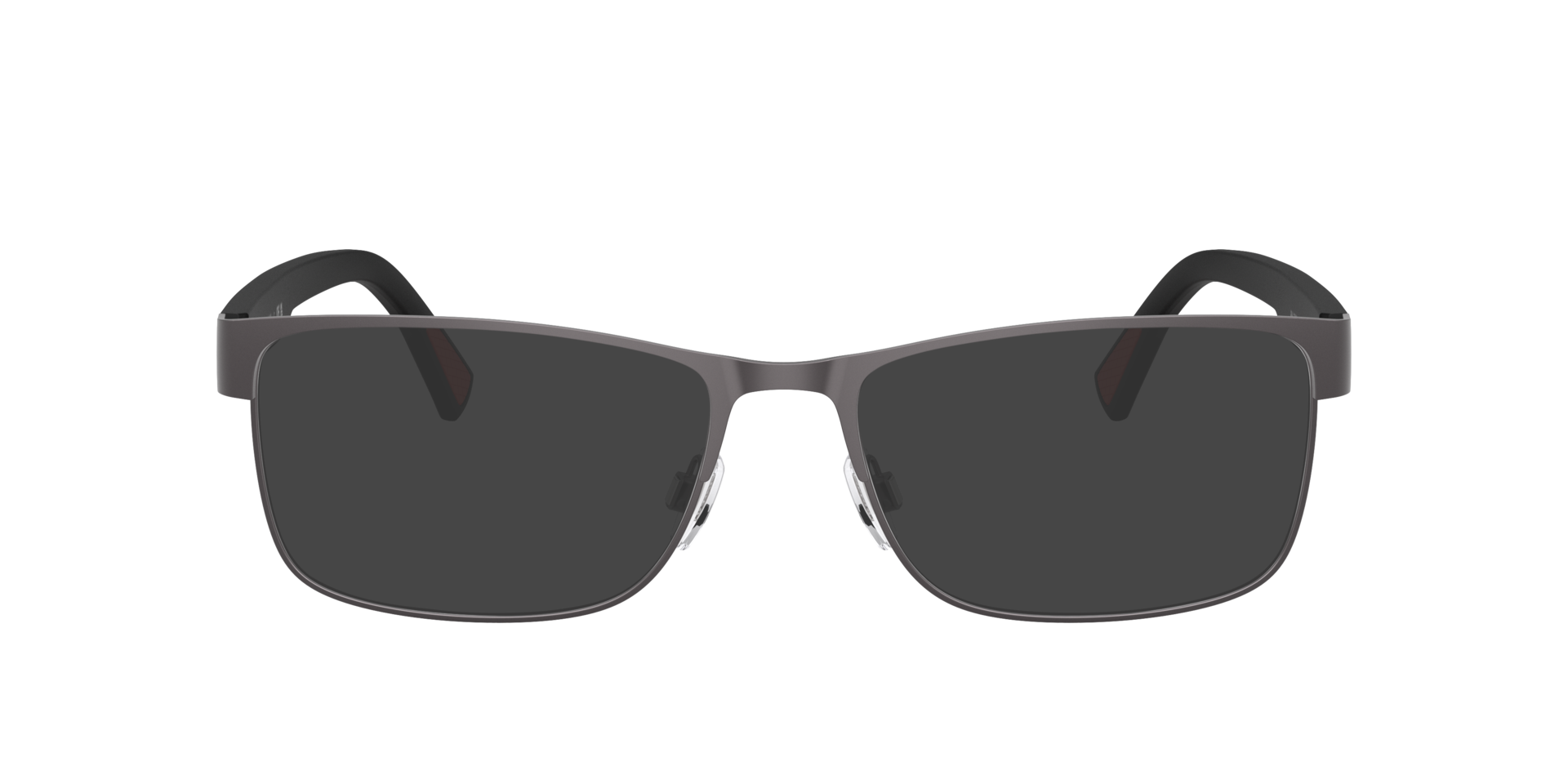 PH1244 Semishiny Dark Gunmetal MetalEyeglass Frames for Glasses Direct, with Tinted Lenses