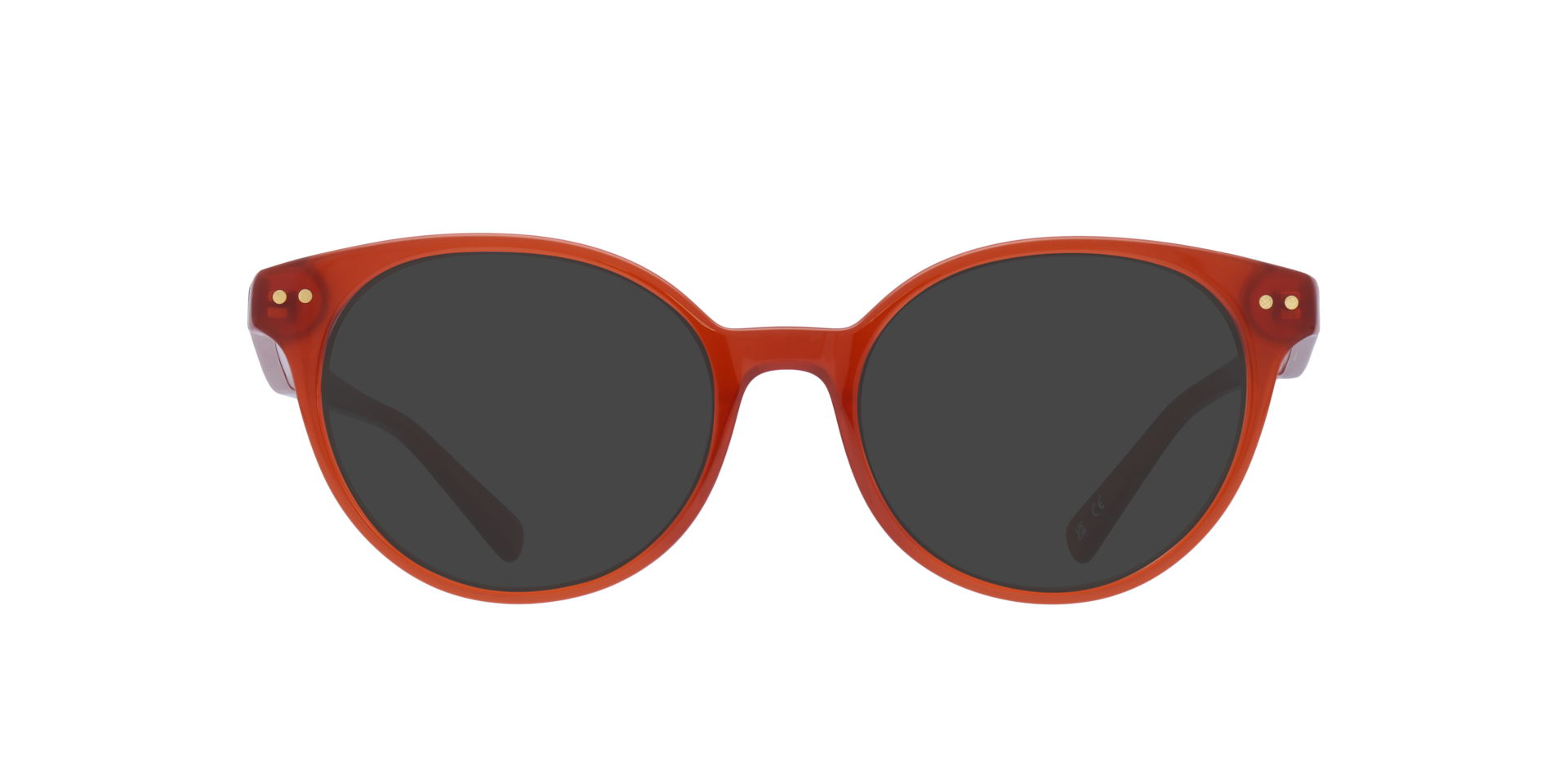 Gracie Crystal Orange AcetateEyeglass Frames for Glasses Direct, with Tinted Lenses