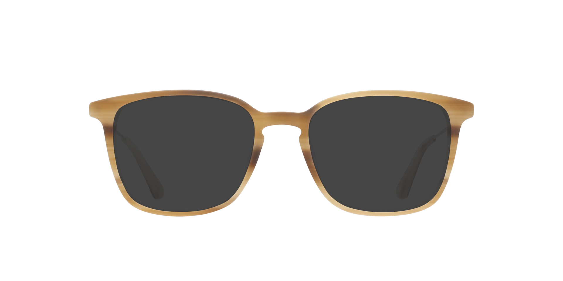 Baker Brown Horn & Silver AcetateEyeglass Frames for Glasses Direct, with Tinted Lenses