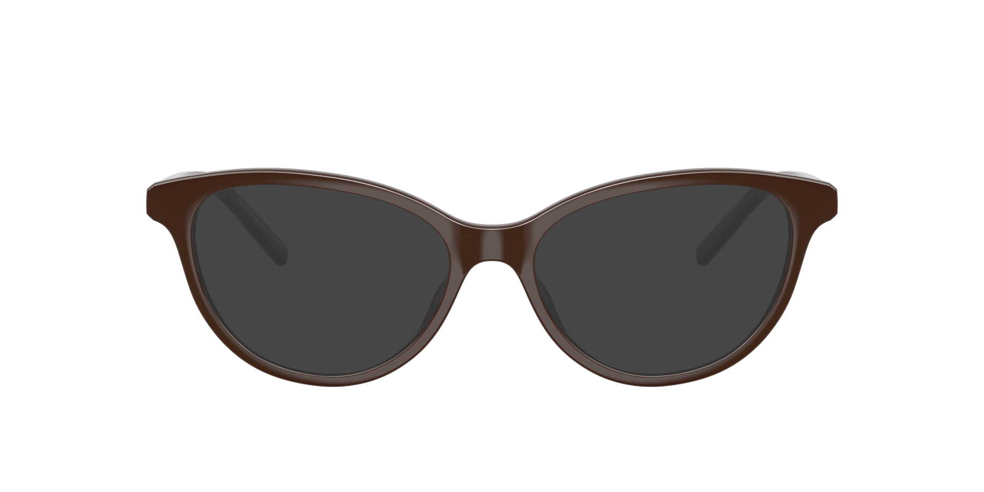 AX3138U Shiny Dark Brown PlasticEyeglass Frames for Glasses Direct, with Tinted Lenses