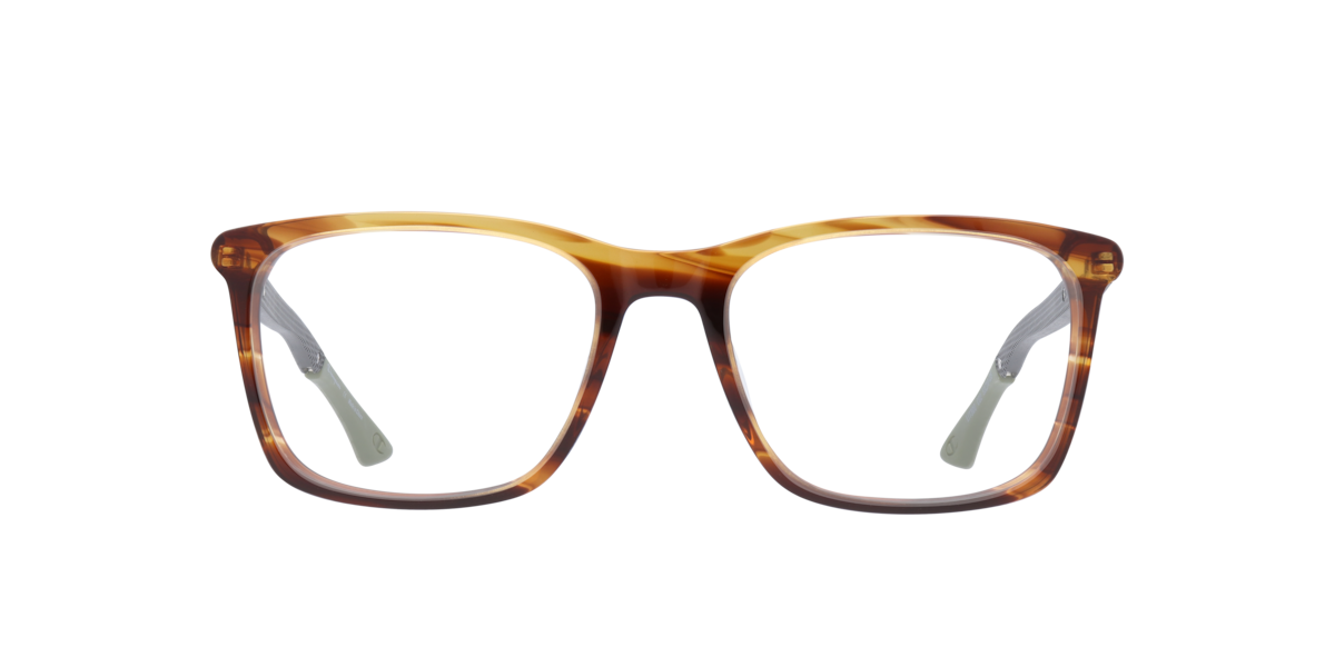 Champion Men's Brown Square Acetate Eyeglasses Online - Full Rim - Culit300