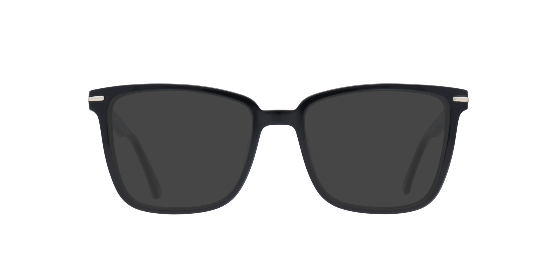 Balham Shiny Black  &  Gold AcetateEyeglass Frames for Glasses Direct, with Tinted Lenses
