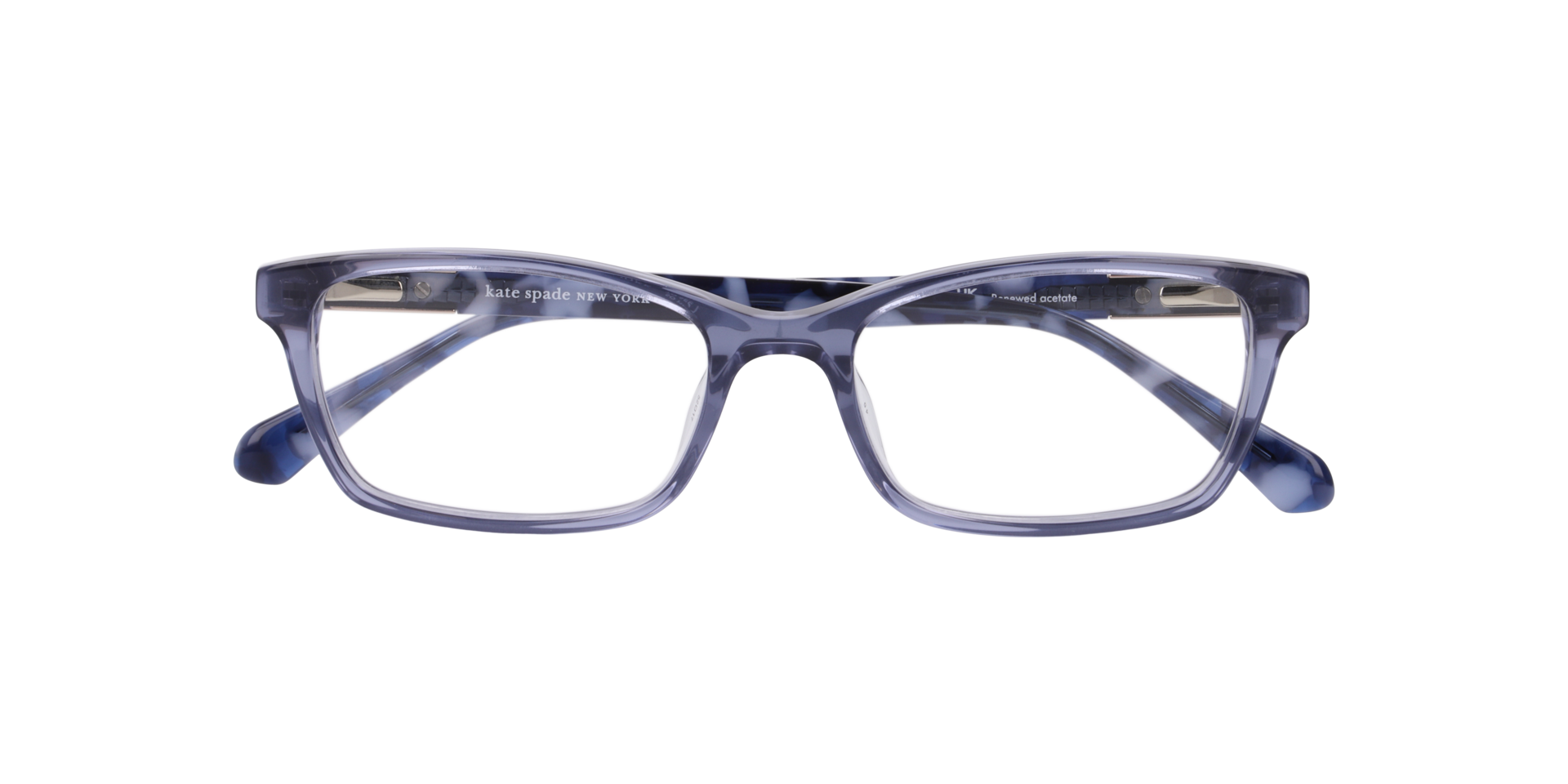 Ks Jackeline 2 Tortoise Blue AcetateEyeglass Frames for Glasses Direct, Closed View