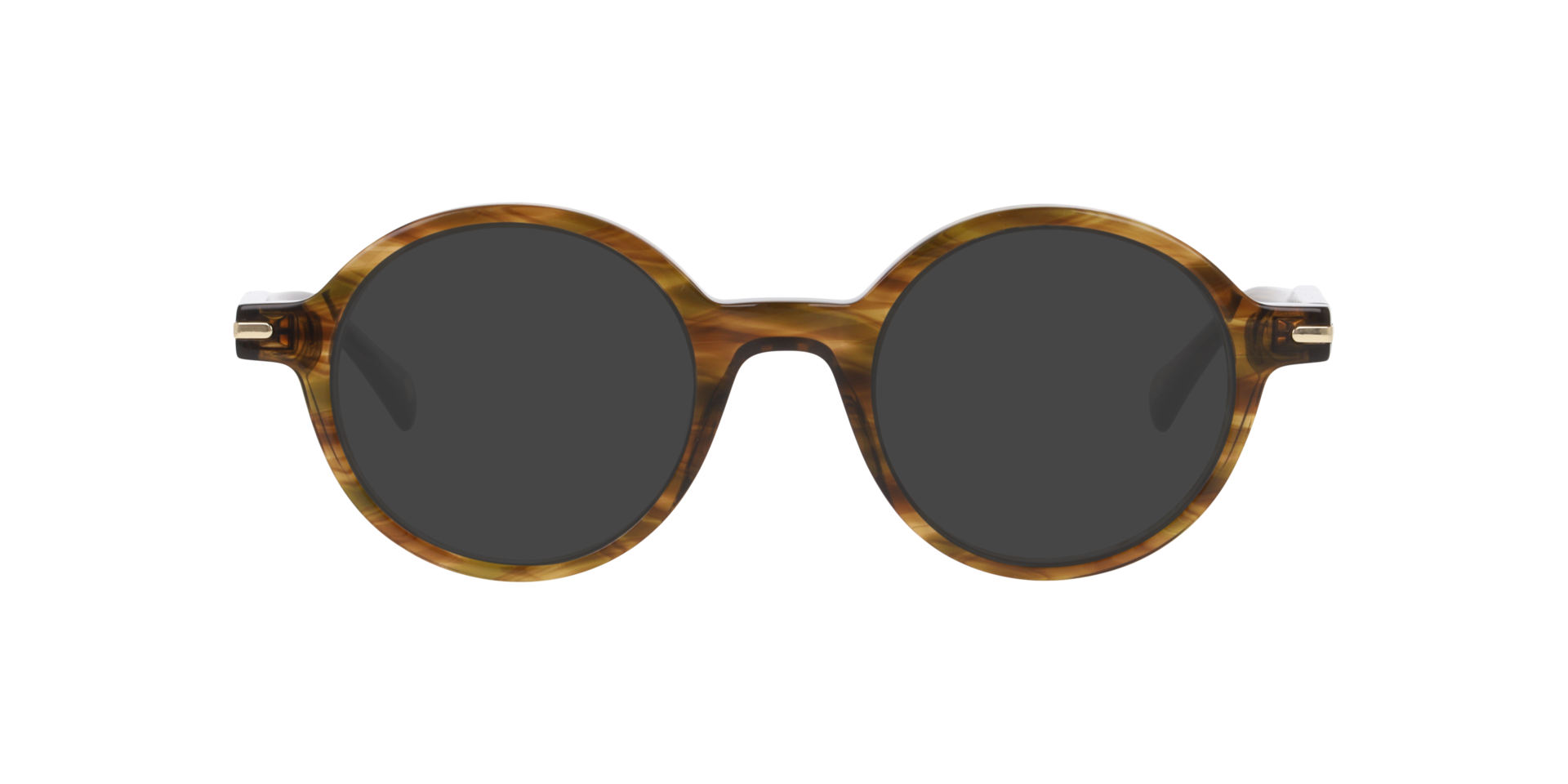 Nine Elms Stripped Brown AcetateEyeglass Frames for Glasses Direct, with Tinted Lenses