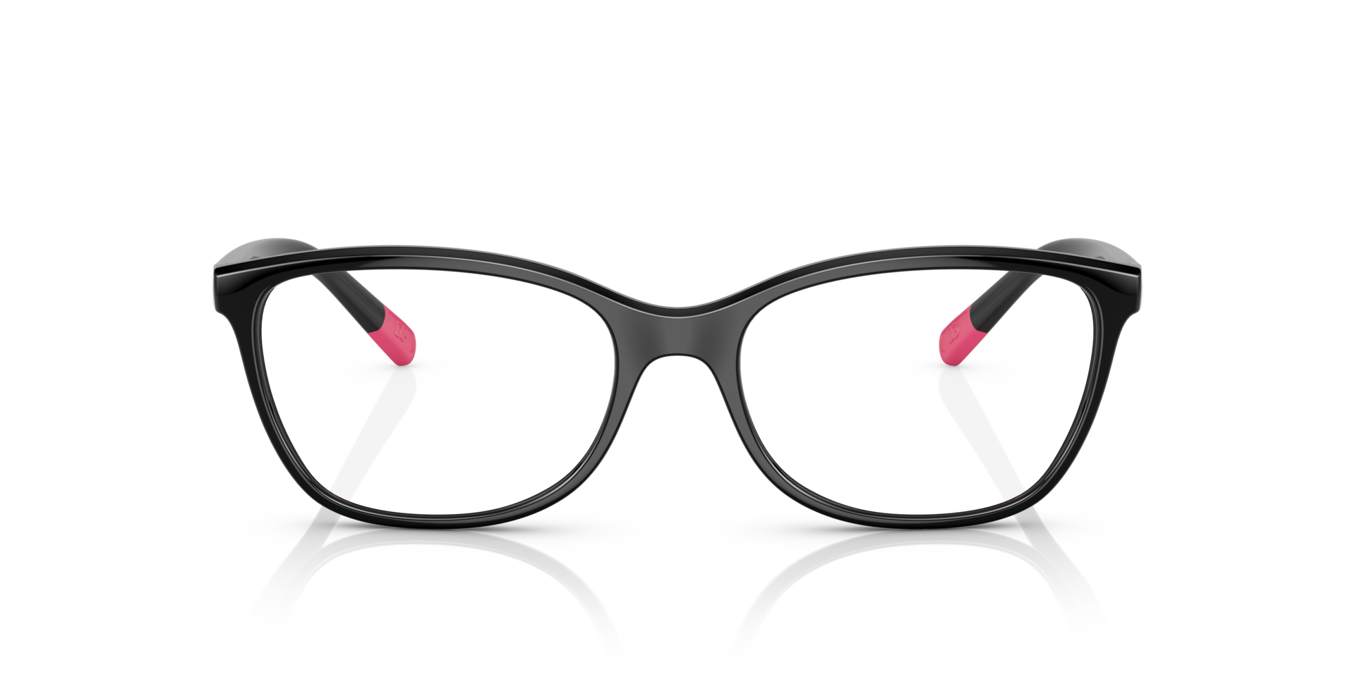 DG5092 Black PlasticEyeglass Frames for Glasses Direct, Front View
