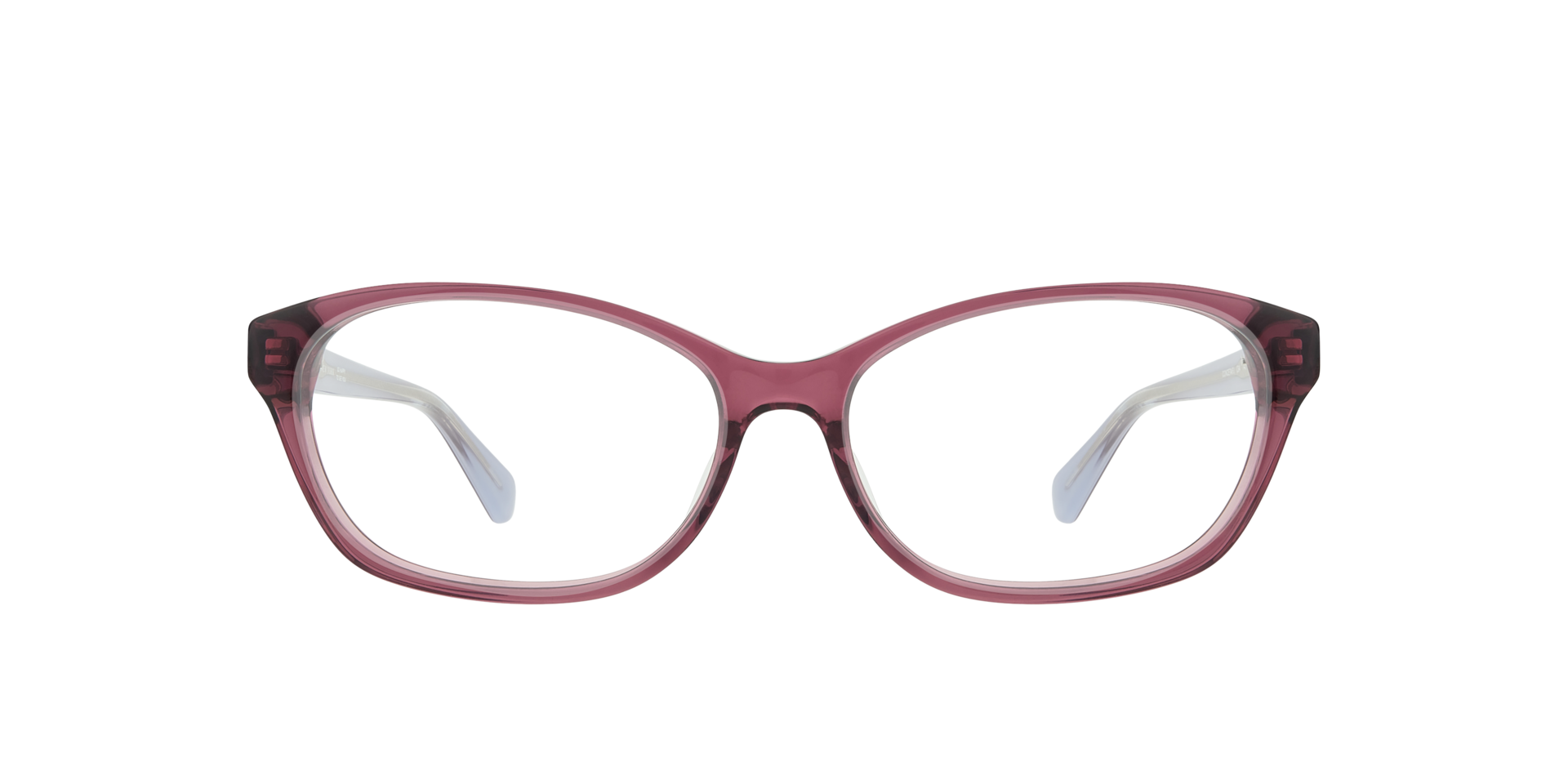 Conceta/FJ Red Purple AcetateEyeglass Frames for Glasses Direct, Front View
