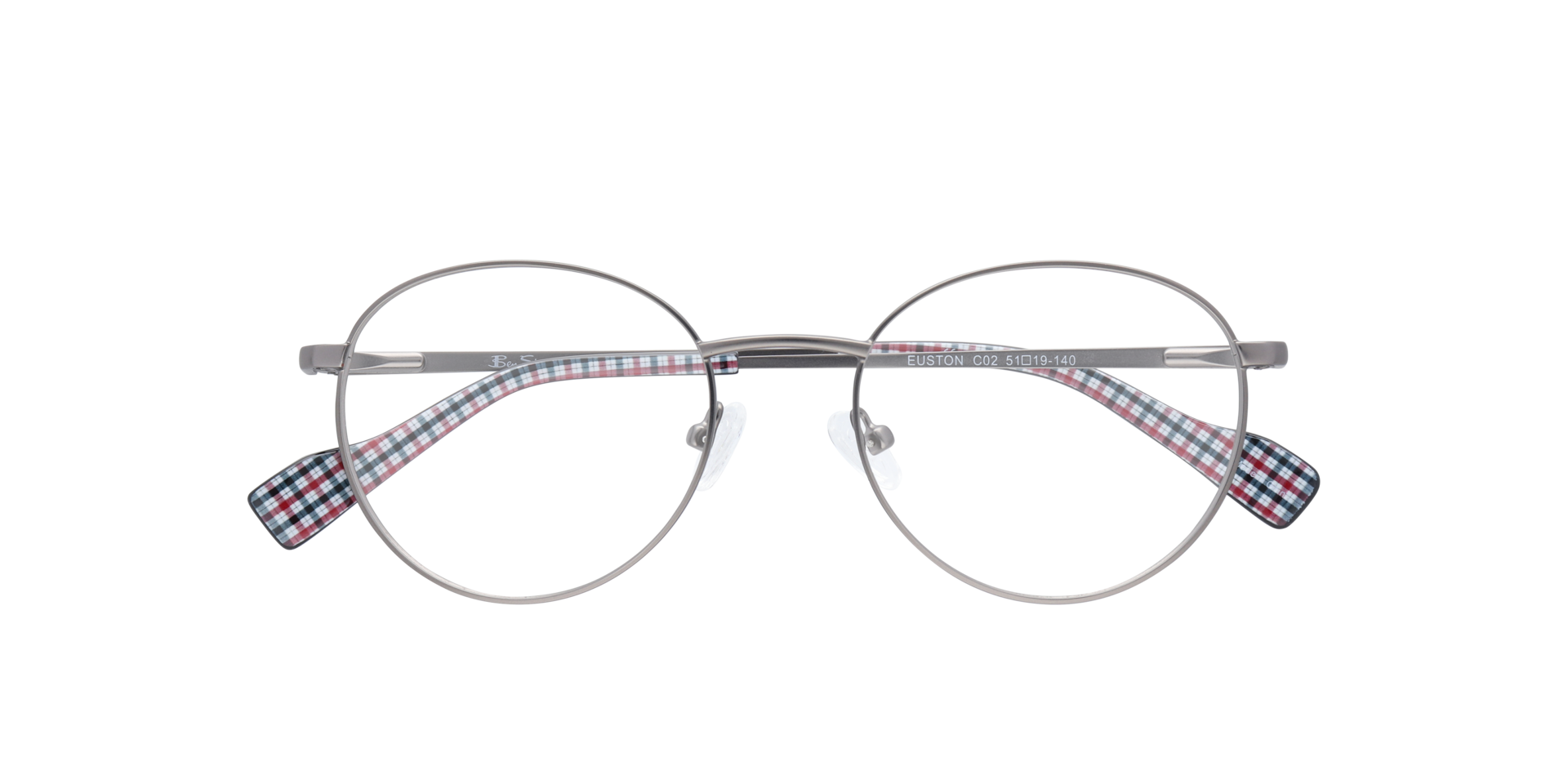 Euston Grey AcetateEyeglass Frames for Glasses Direct, Closed View