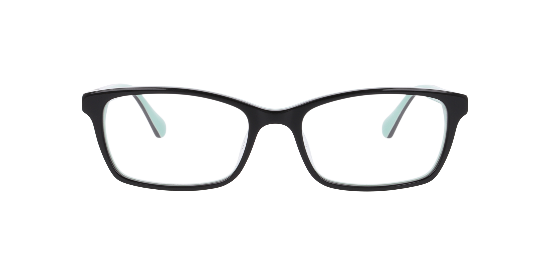 Ks Jackeline 2 Black Green AcetateEyeglass Frames for Glasses Direct, Front View