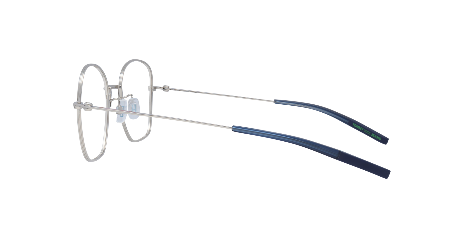 TJ 0072/F Silver MetalEyeglass Frames for Glasses Direct, Side View