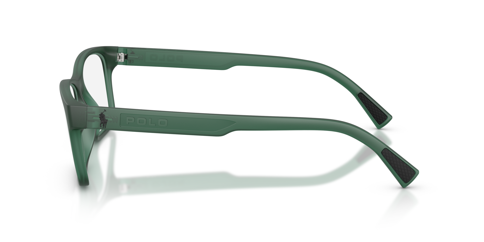 PH2301U Matte Transparent Green PlasticEyeglass Frames for Glasses Direct, Side View