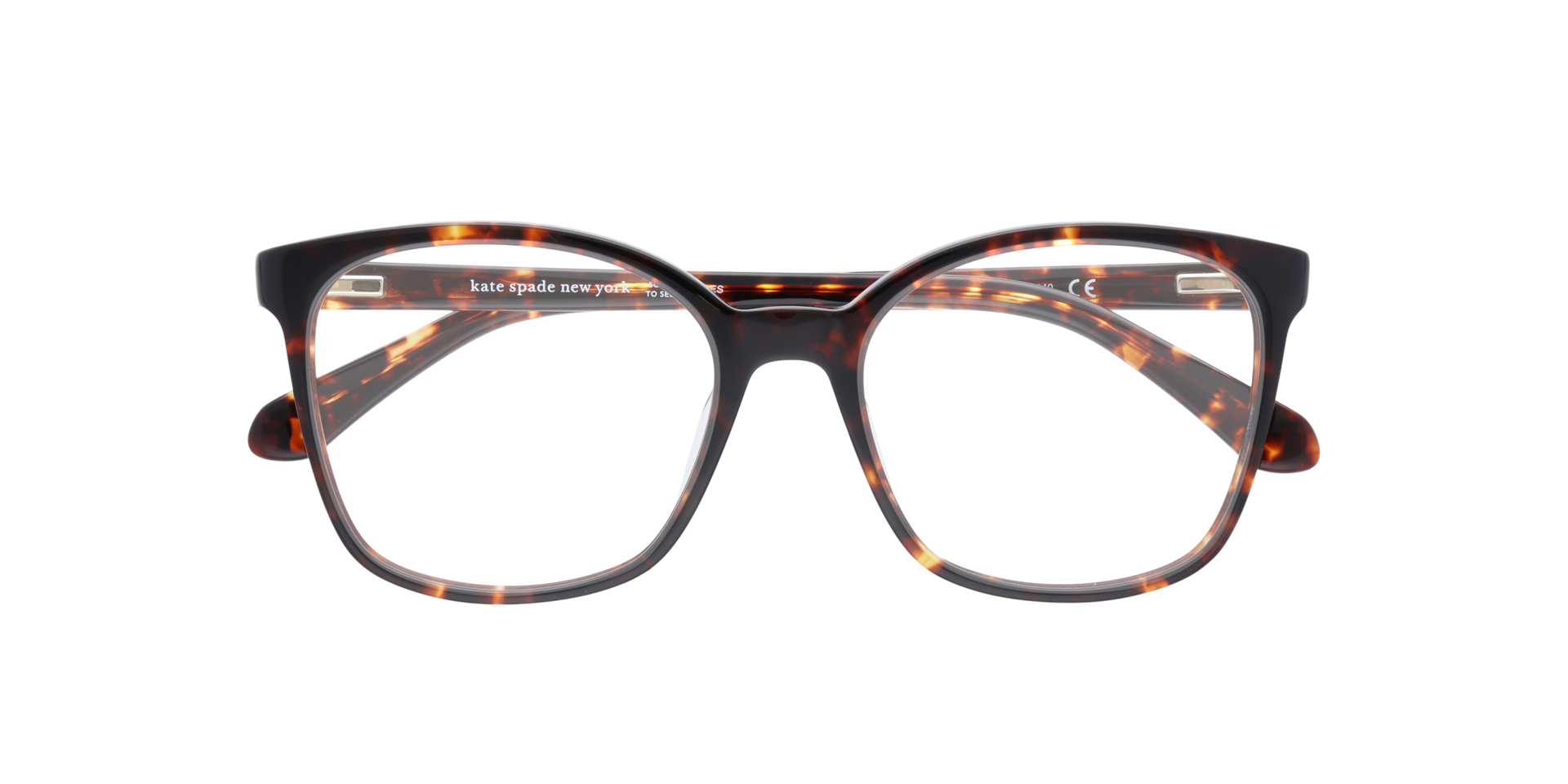 Maci Tortoise PlasticEyeglass Frames for Glasses Direct, Closed View