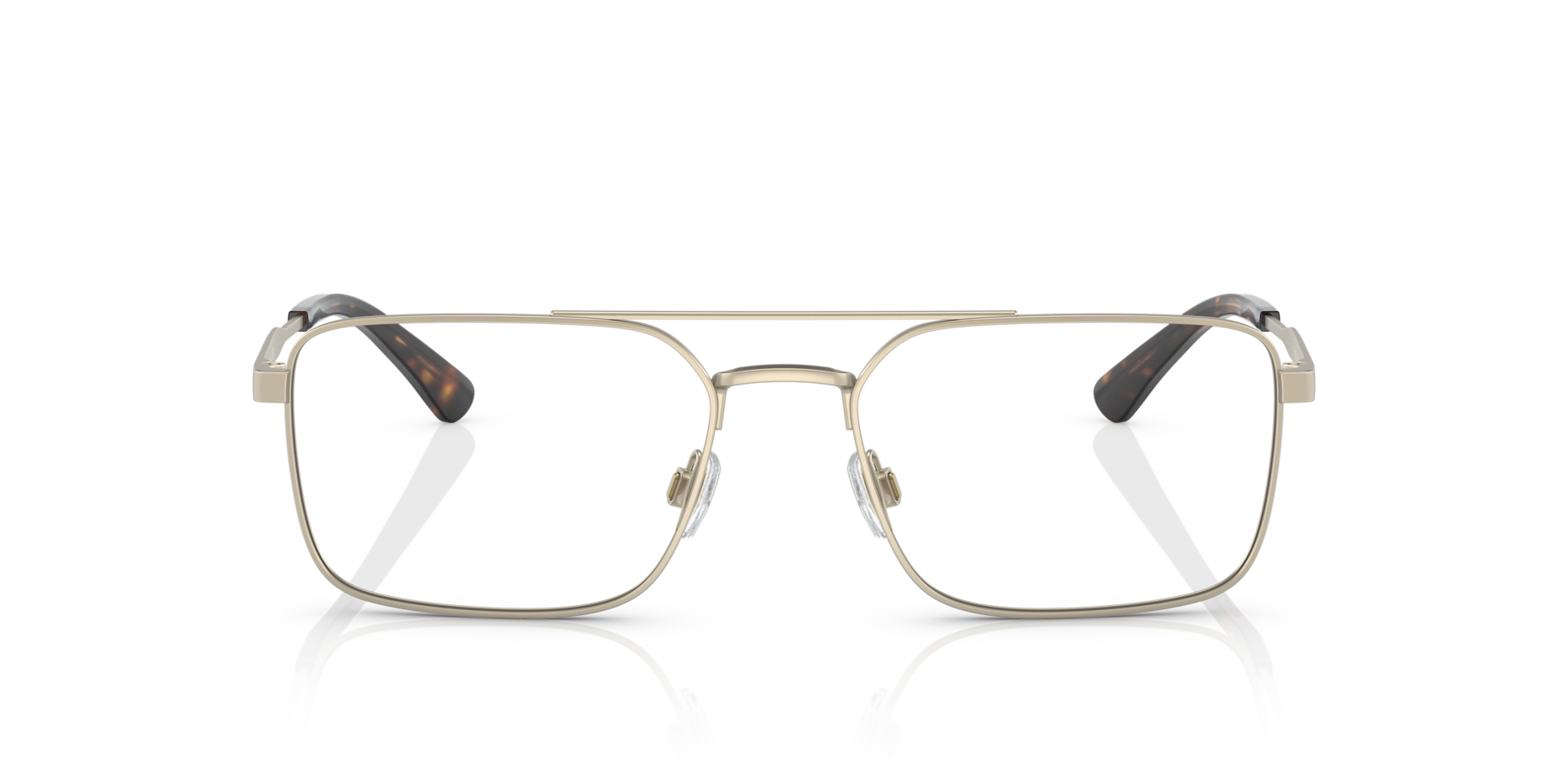 PH1216 Semishiny Pale Gold MetalEyeglass Frames for Glasses Direct, Front View