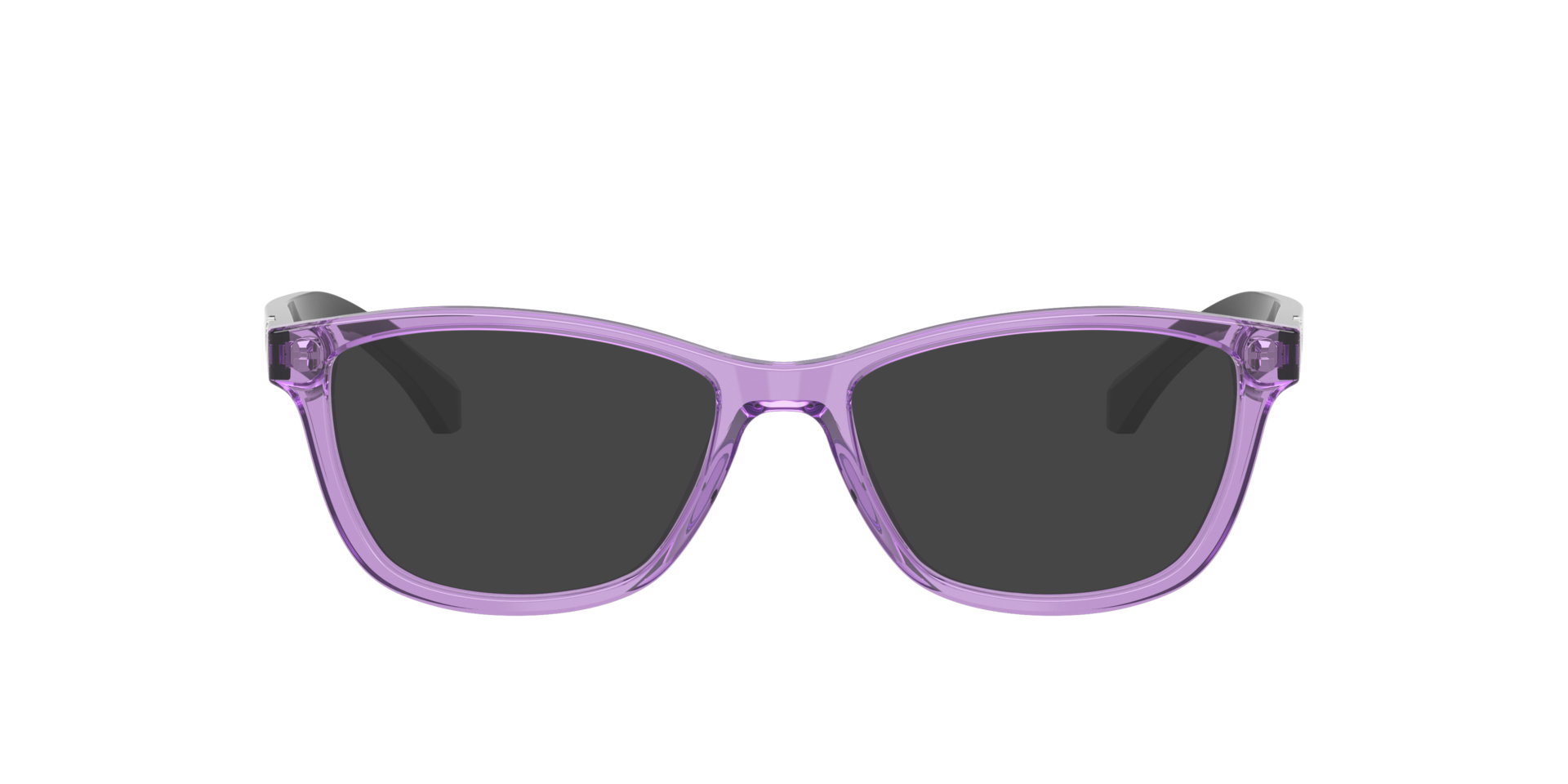EA3099 Shiny Transparent Violet AcetateEyeglass Frames for Glasses Direct, with Tinted Lenses